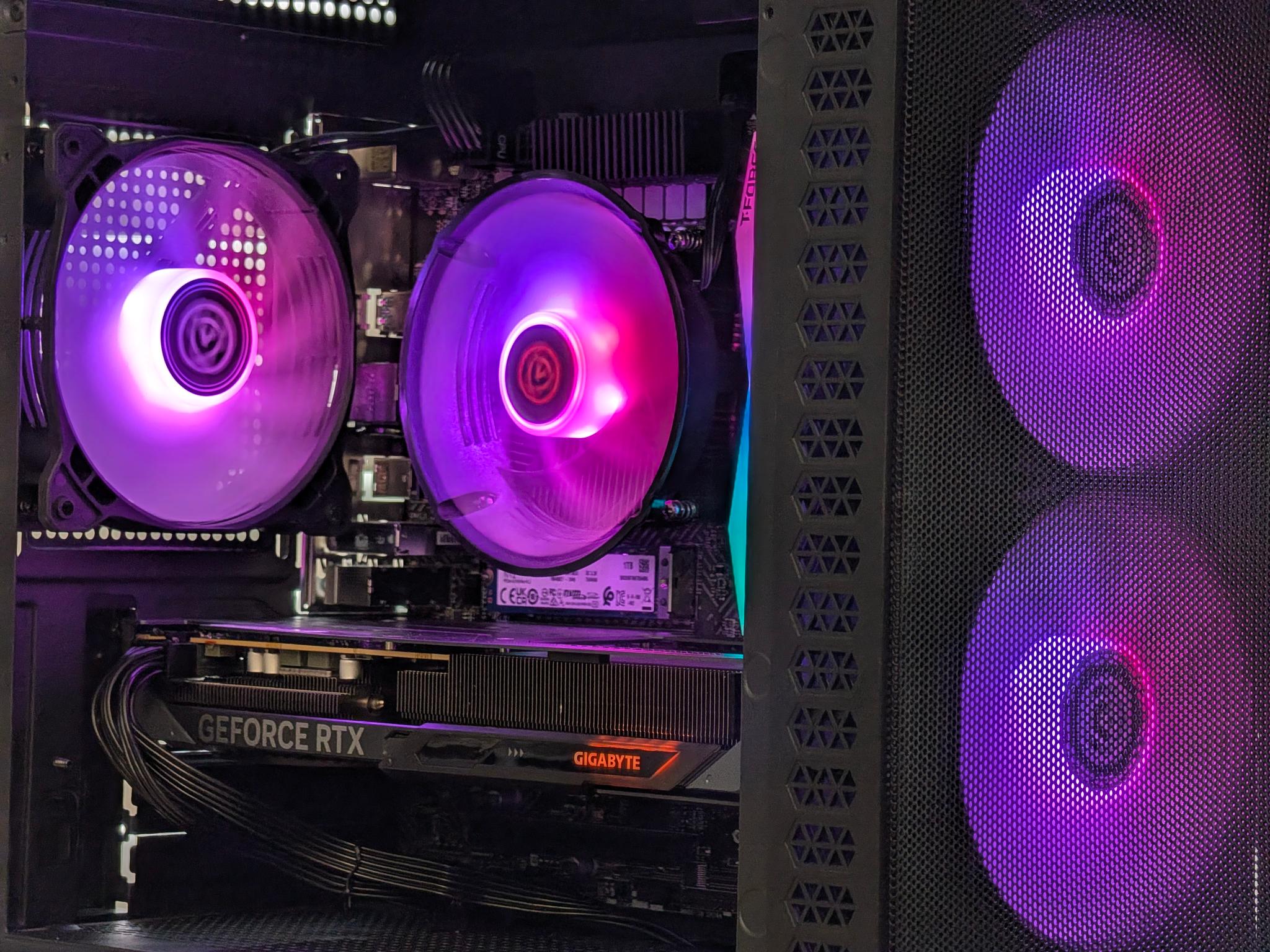 💜🖤Intel i5-14400F | RTX 5060 | 1TB SSD | Gaming PC🖤💜