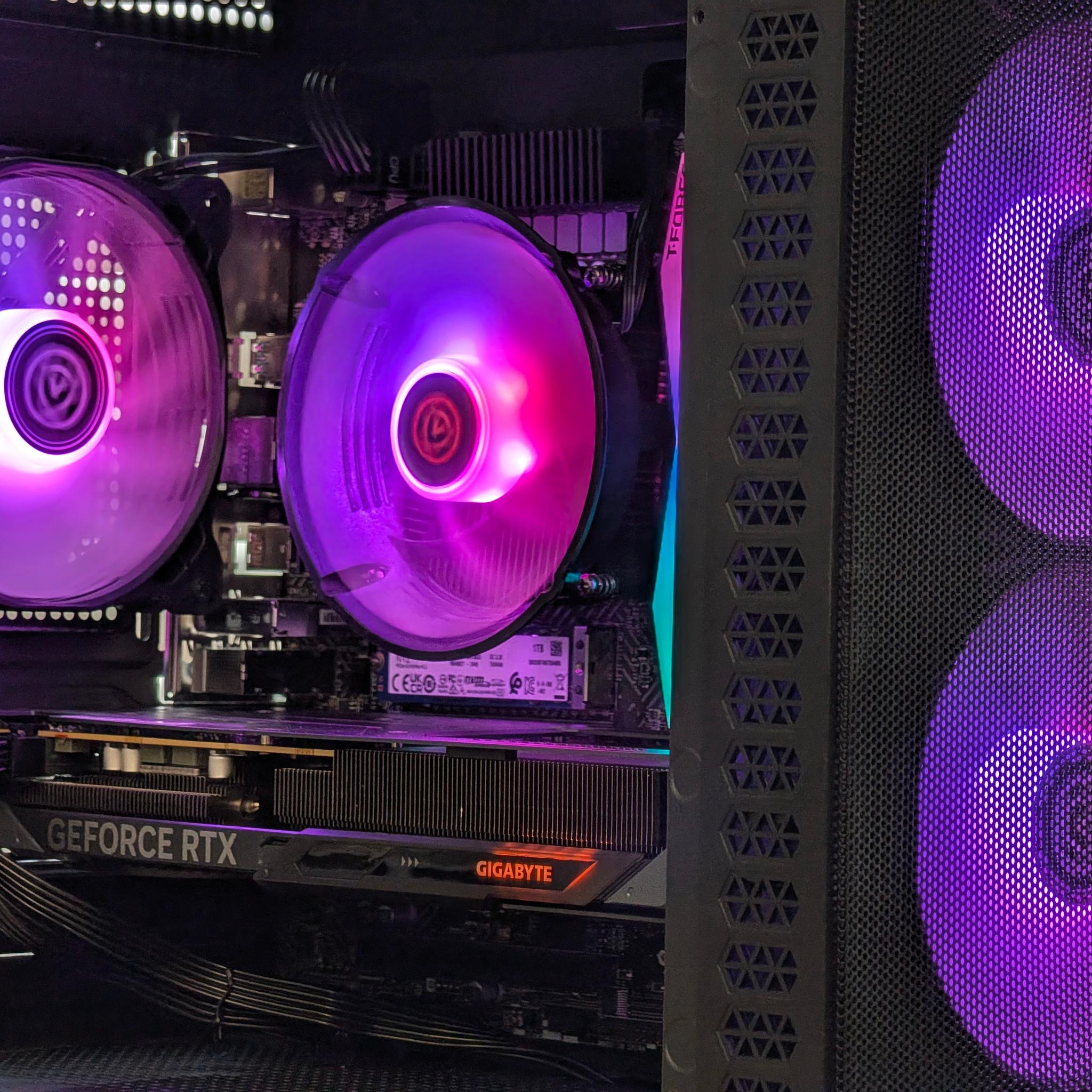 💜🖤Intel i5-14400F | RTX 5060 | 1TB SSD | Gaming PC🖤💜