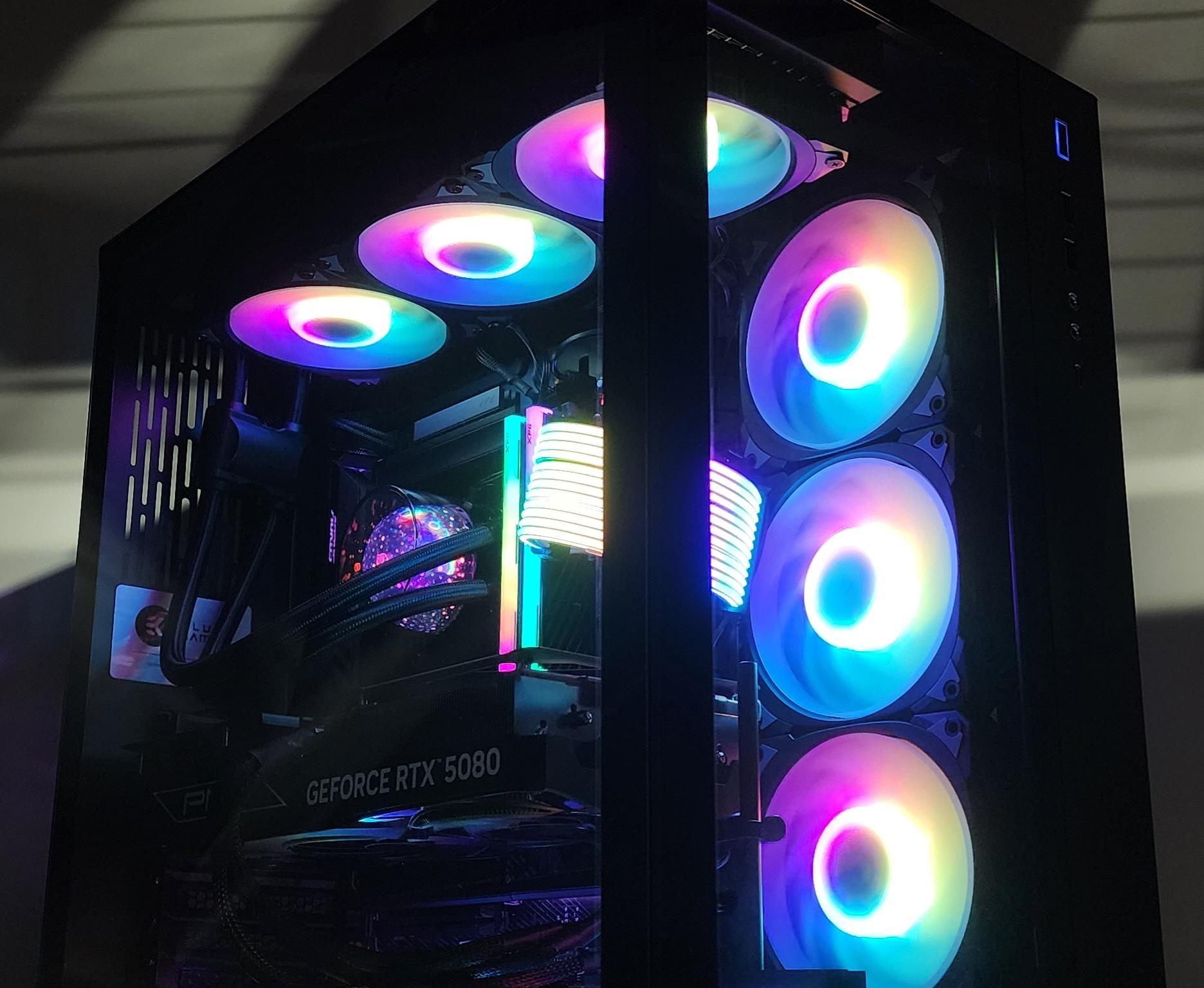 Gaming PC Ultra 7 270K Plus 32GB RAM 2TB SSD RTX 5080 16GB Windows 11 Computer