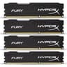 32GB Kingston HyperX Fury DDR3 RAM 4x8GB 1333MHz PC3-10600 Desktop Memory