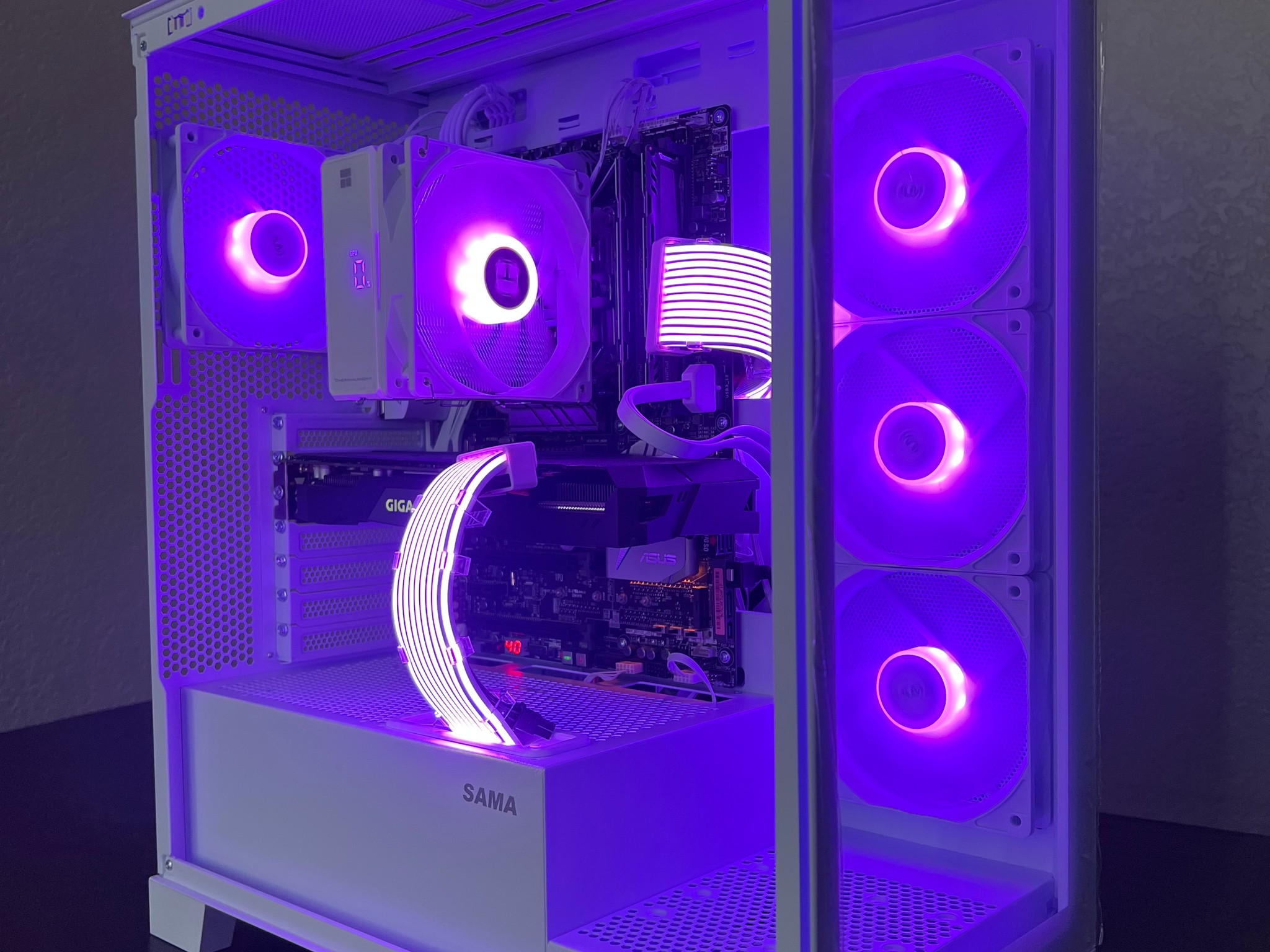 Custom White Gaming PC | i7-6700 | GTX 1660 Super | 16GB RAM | 500GB SSD