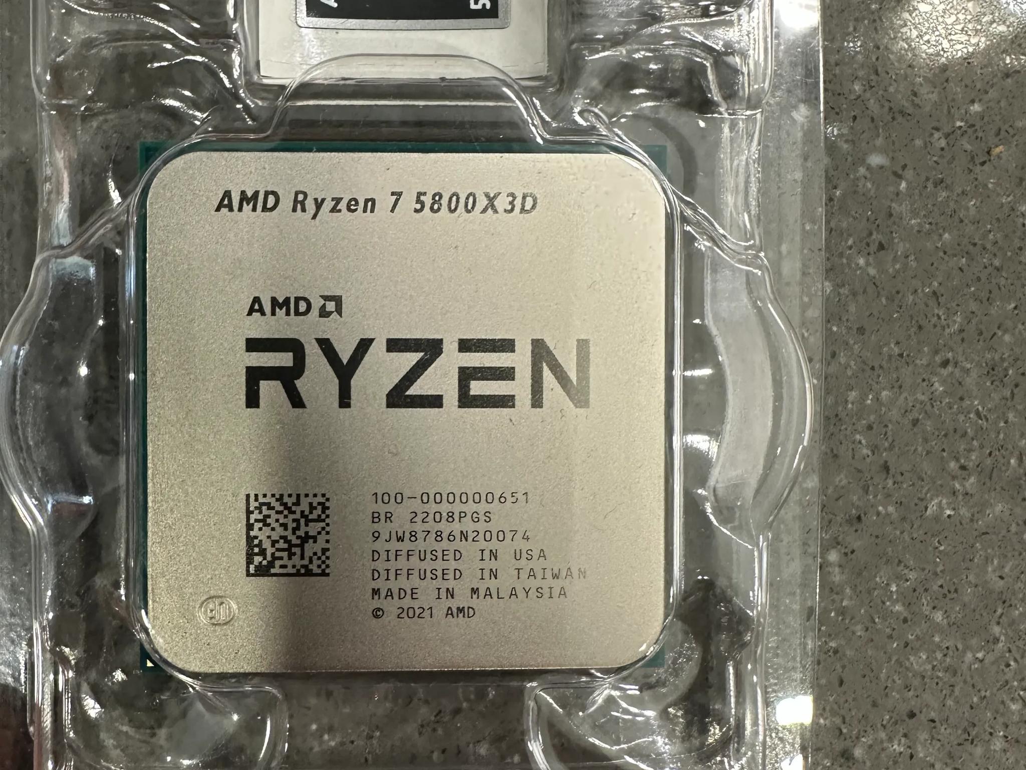 Ryzen 7 5800X3D
