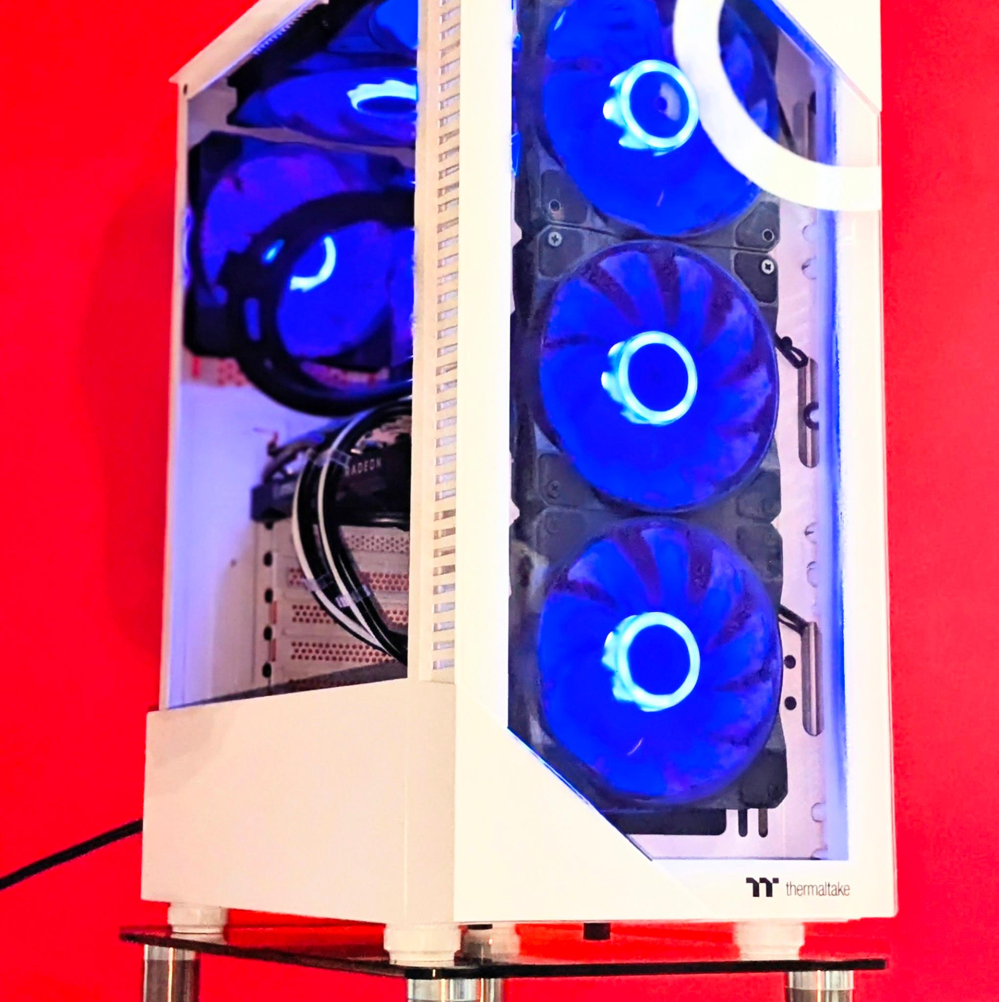 Yuta🇯🇵🔥⚪ Liquid-Cooled💦@1080p Beast⚪RX 5700XT⚪16GB RAM⚪LCD🖥️⚪1TB SSD/HDD⚪ Wi-Fi⚪Windows 11 Pro✅