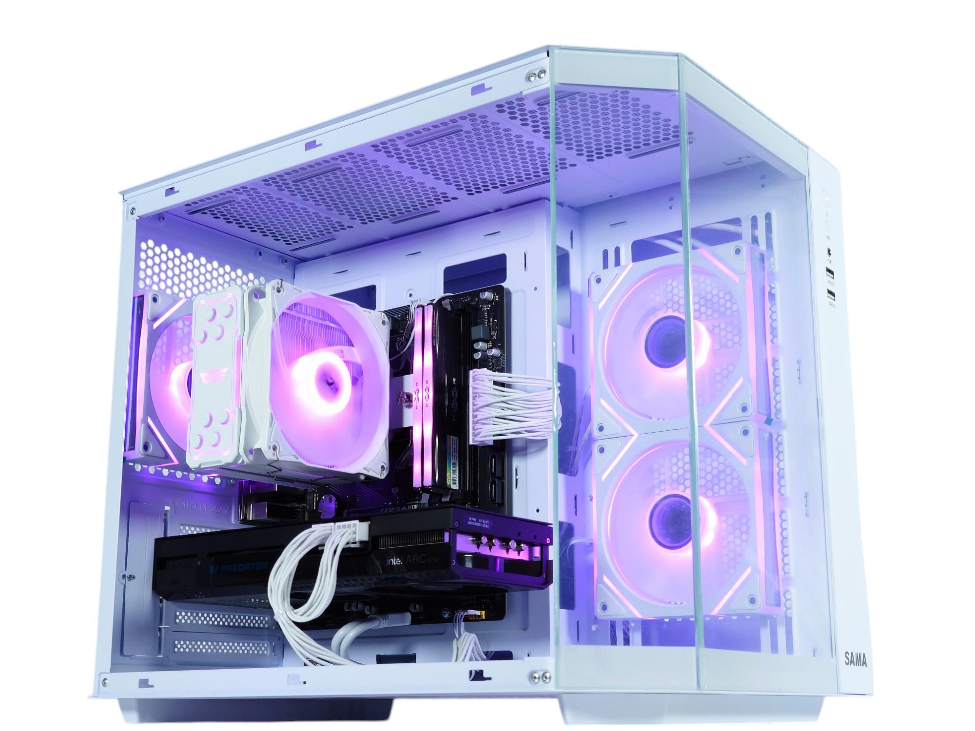 BiFrost❄️Gaming PC❄️Intel ARC 750 8GB❄️AMD Ryzen 5 3600 6 core❄️16GB DDR4❄️1TB NVME SSD