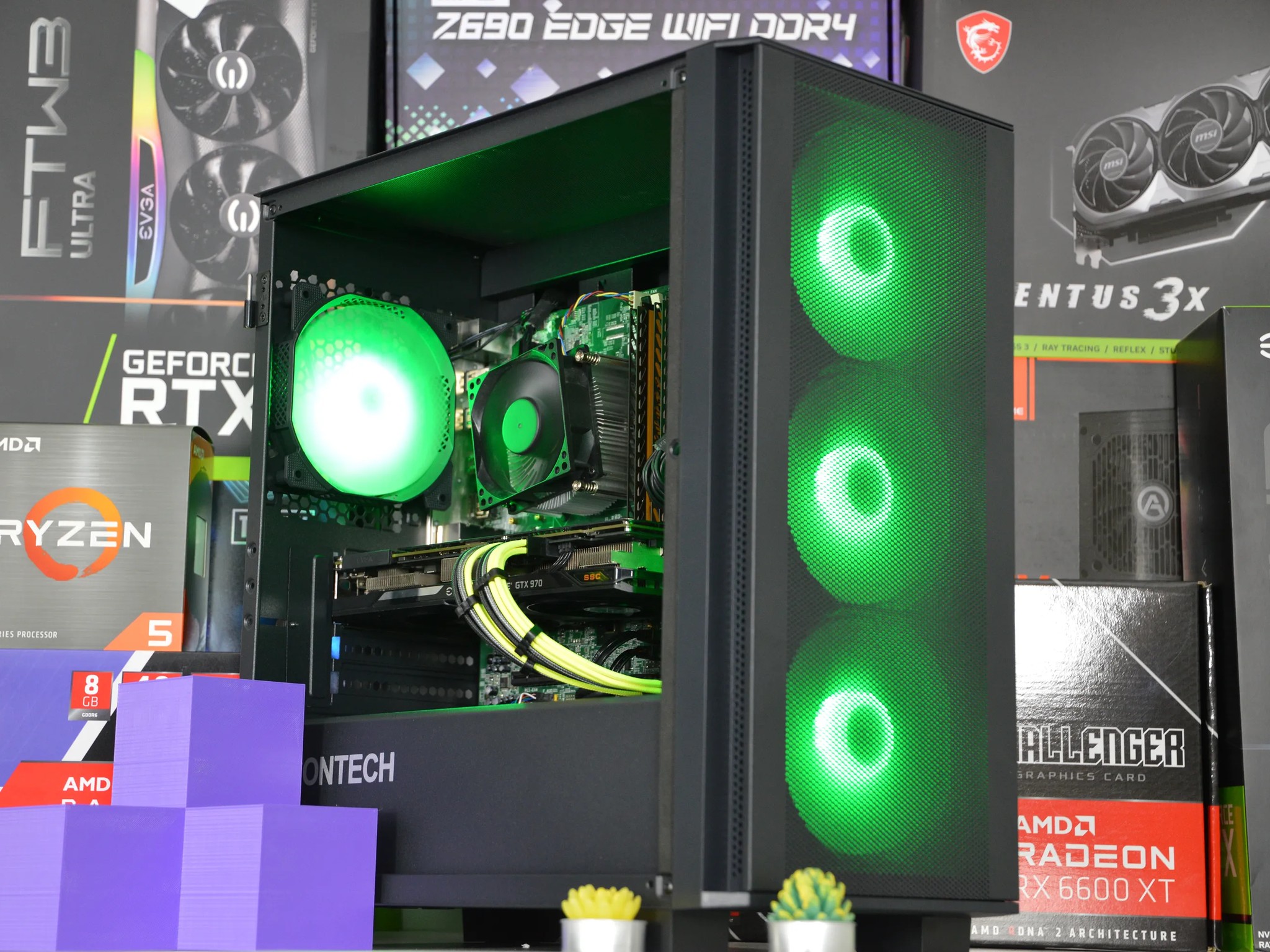 ⚫🟡| GTX 970 4GB | INTEL i7 4770 | 16GB DDR3 RAM | 256GB SATA SSD + 1TB HDD | Midnight Honey |