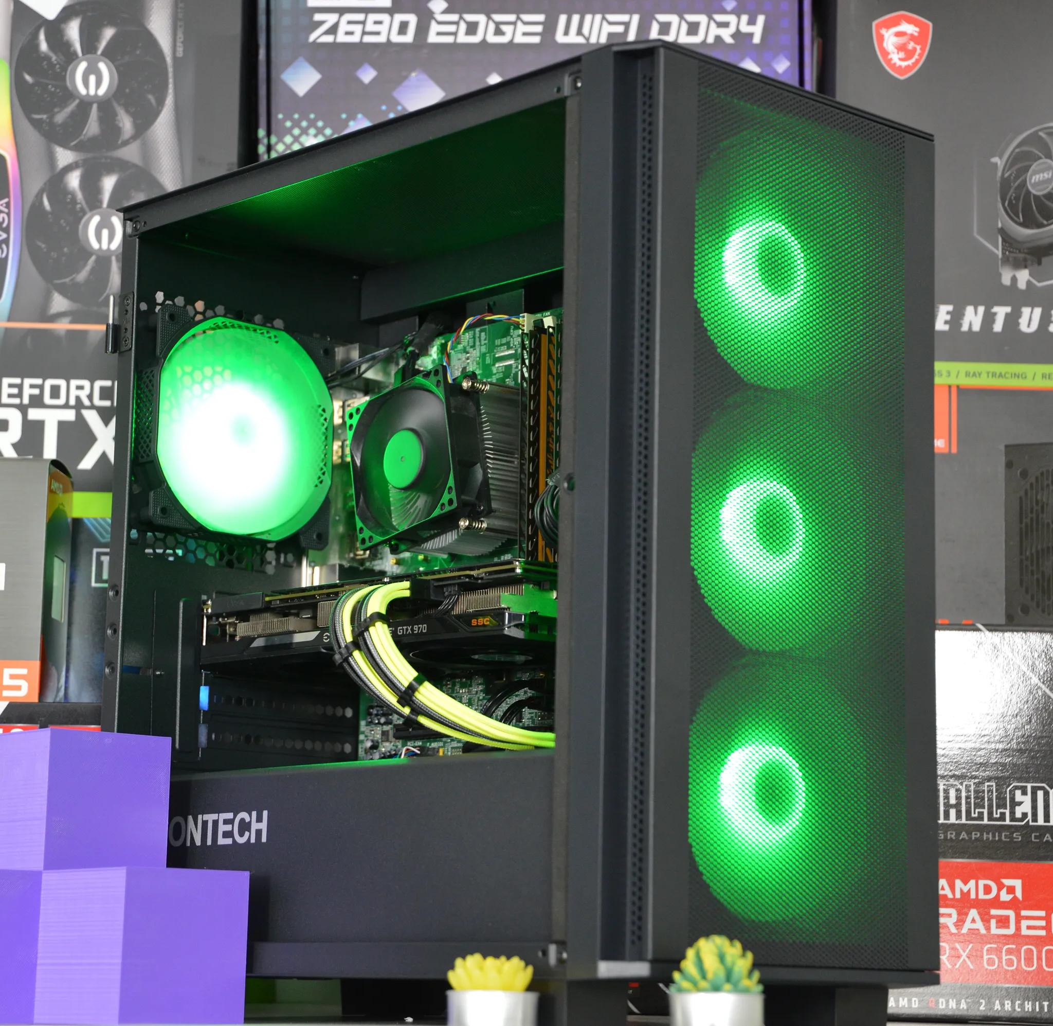 ⚫🟡| GTX 970 4GB | INTEL i7 4770 | 16GB DDR3 RAM | 256GB SATA SSD + 1TB HDD | Midnight Honey |