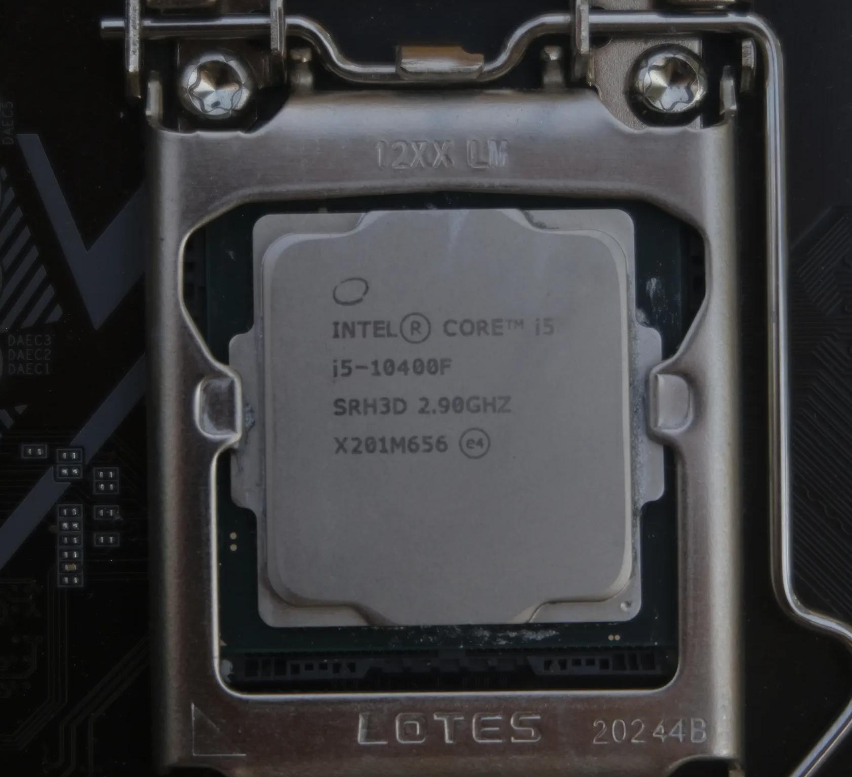Intel Core i5 10400f w/ b460m motherboard