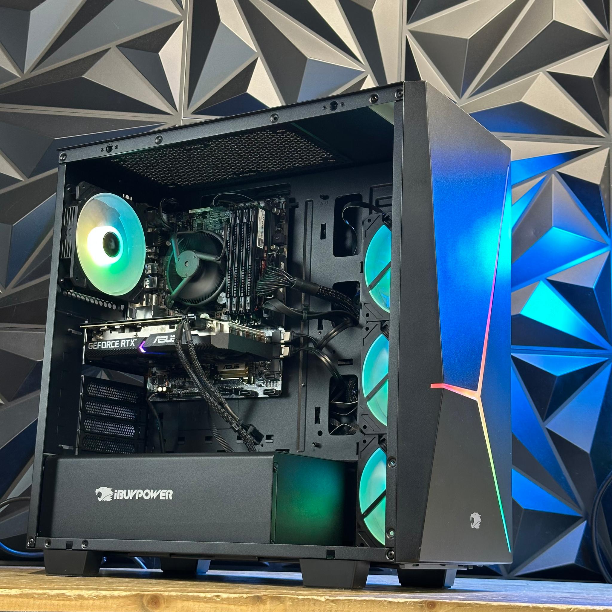Nvidia RTX 4060 | Intel core i7 3.4ghz | 32GB RAM | SSD+1TB | Wi-Fi/BT | Win 11 - Custom Gaming PC