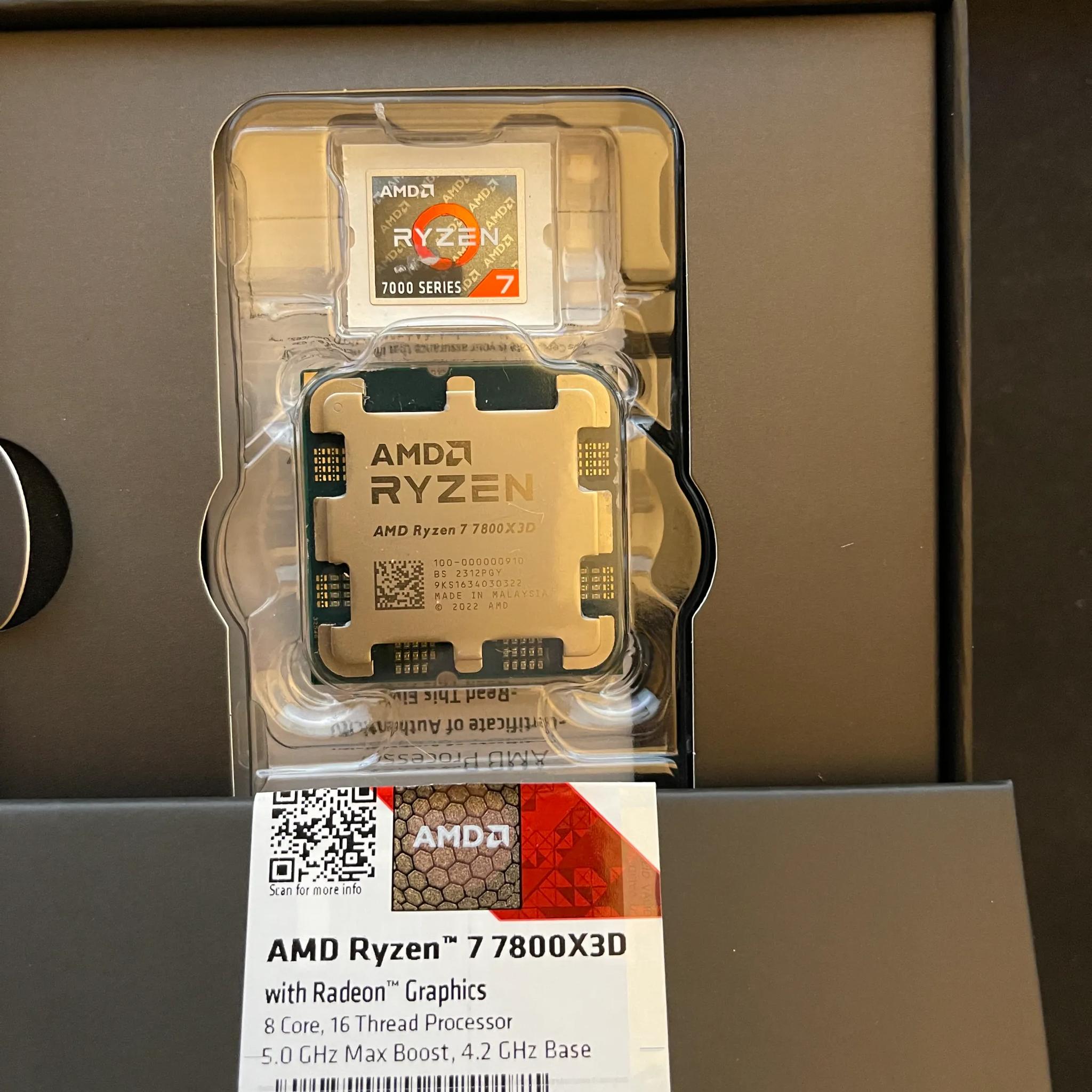 AMD Ryzen 7 7800X3D