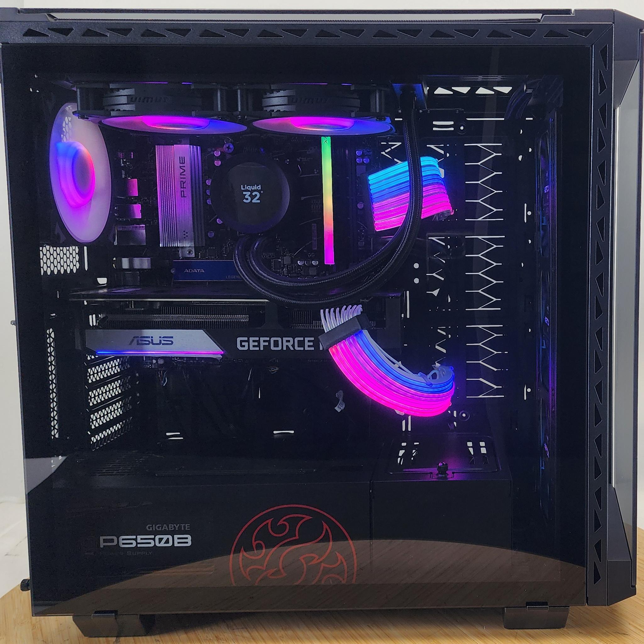 Gaming PC Ryzen 5 7600X 16GB RAM 1TB SSD RTX 3070 8GB Windows 11 Computer