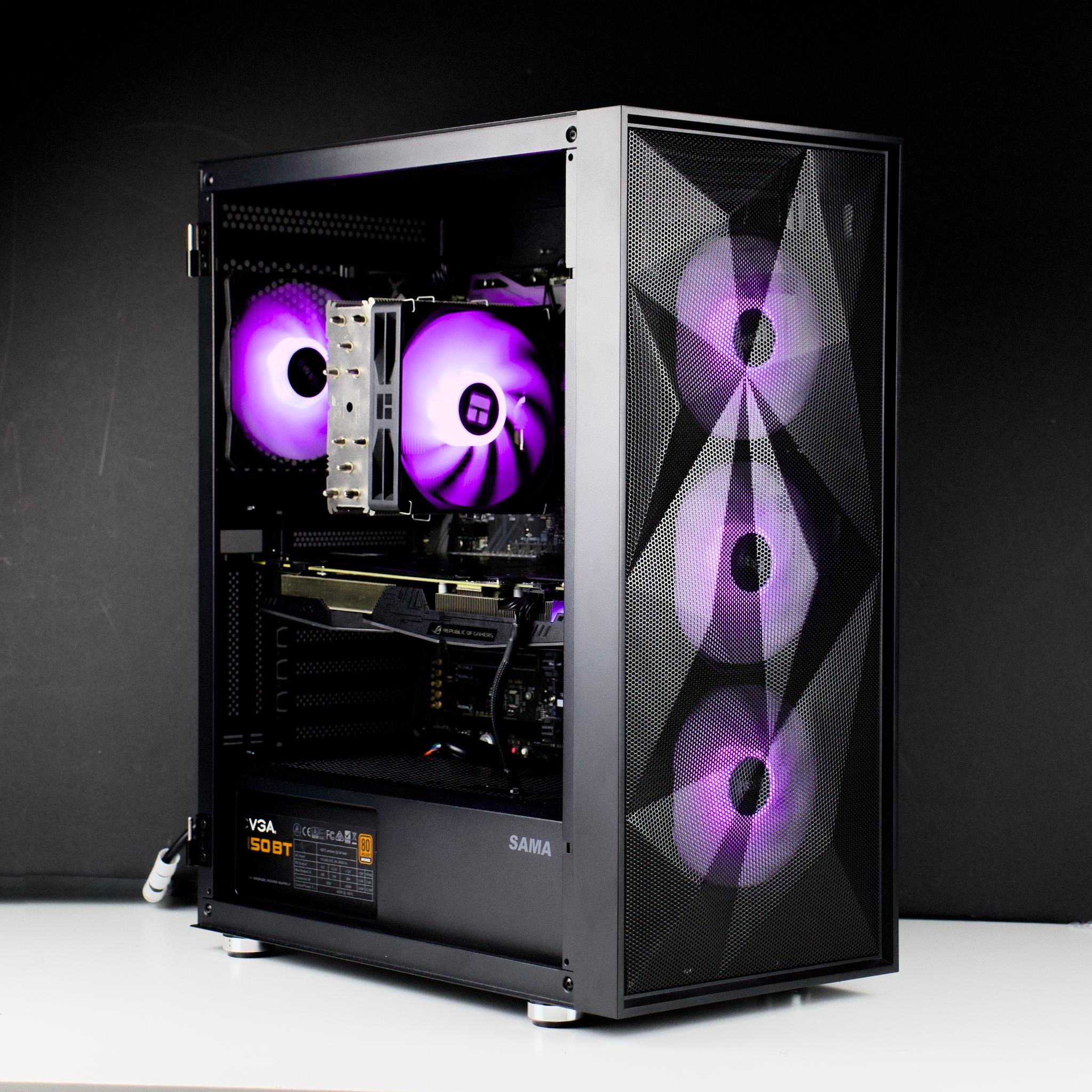 🔥Budget Gaming PC - Intel i7, GTX 1070, 16GB DDR4, 500GB SSD, WiFi - RGB🔥
