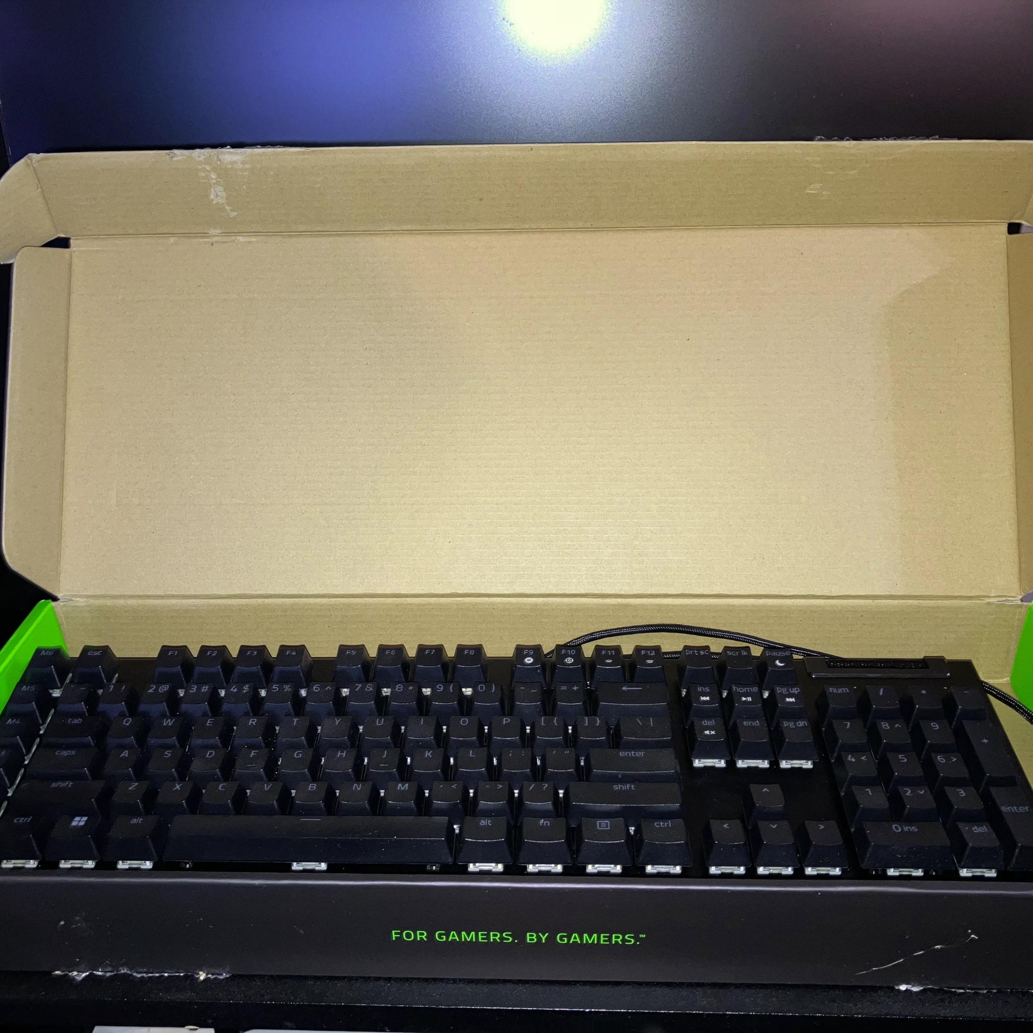 Razer BlackWidow V4 X - Green Switch