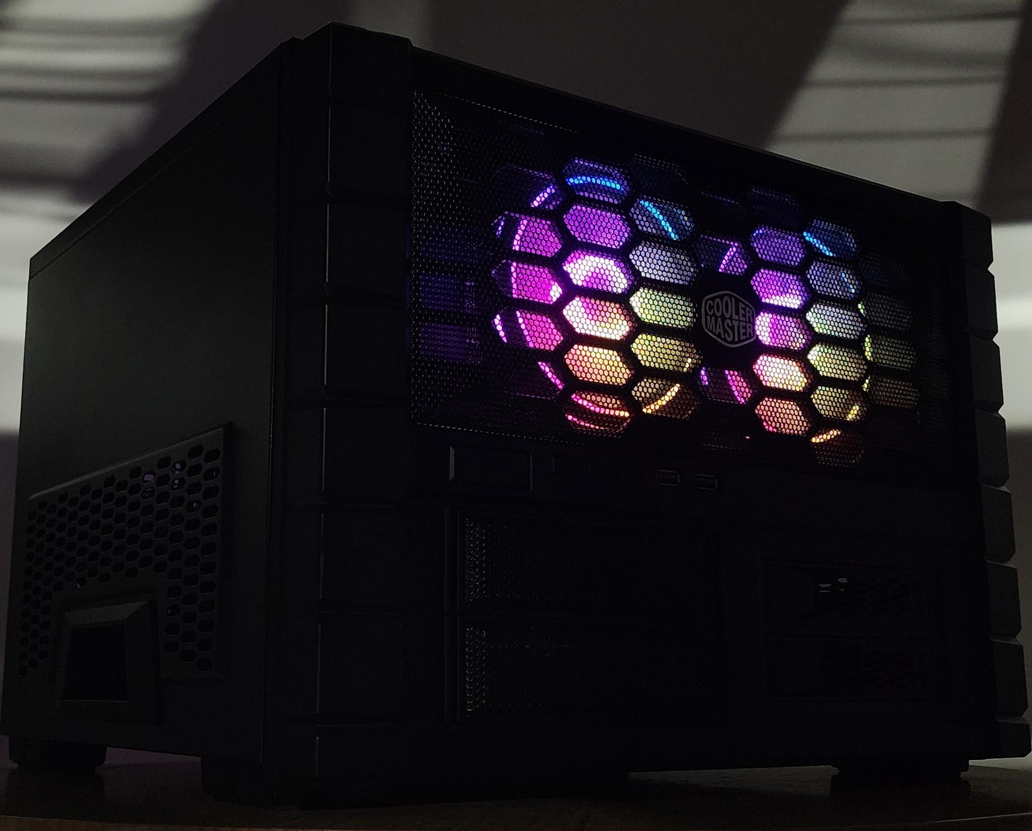 Gaming PC Ryzen 7 5700X 16GB RAM 1TB SSD RX 7700 XT 12GB Windows 11 Computer