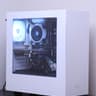 Black and White NVIDIA Gaming PC