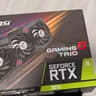 Clean and well-maintained - MSI Gaming Trio GeForce RTX 3070 8GB (in original packaging)