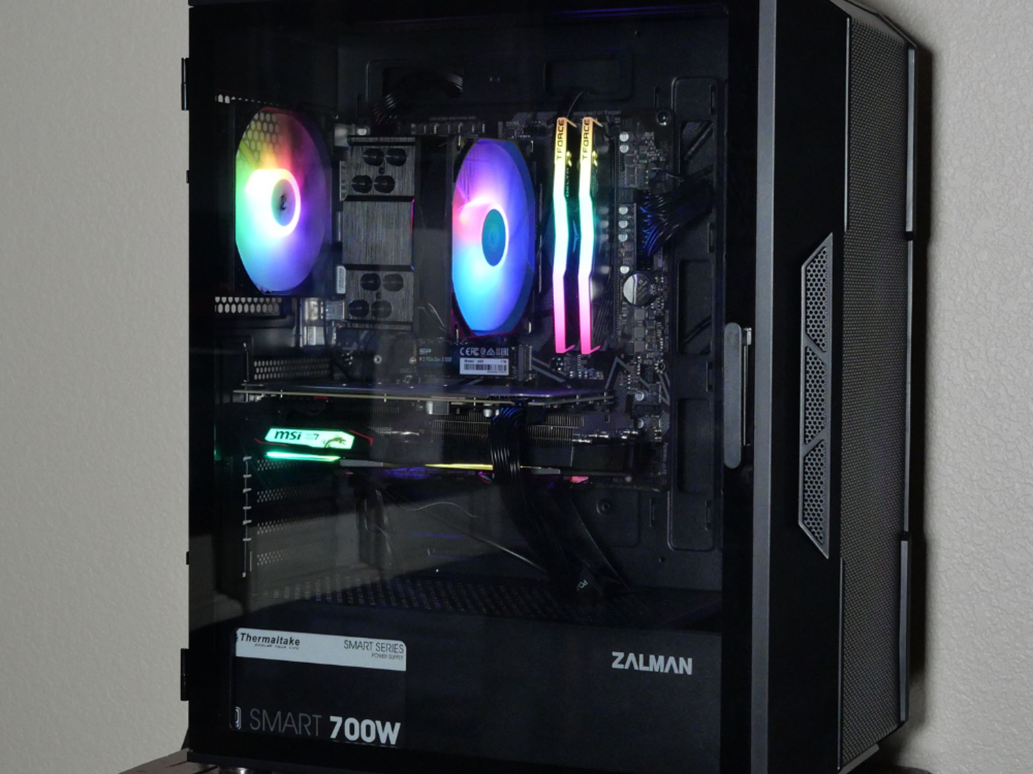 MSI GeForce RTX 2060 - AMD Ryzen 5 3600 - T-Force 16GB 3600MHz RAM - 1TB NVMe SSD