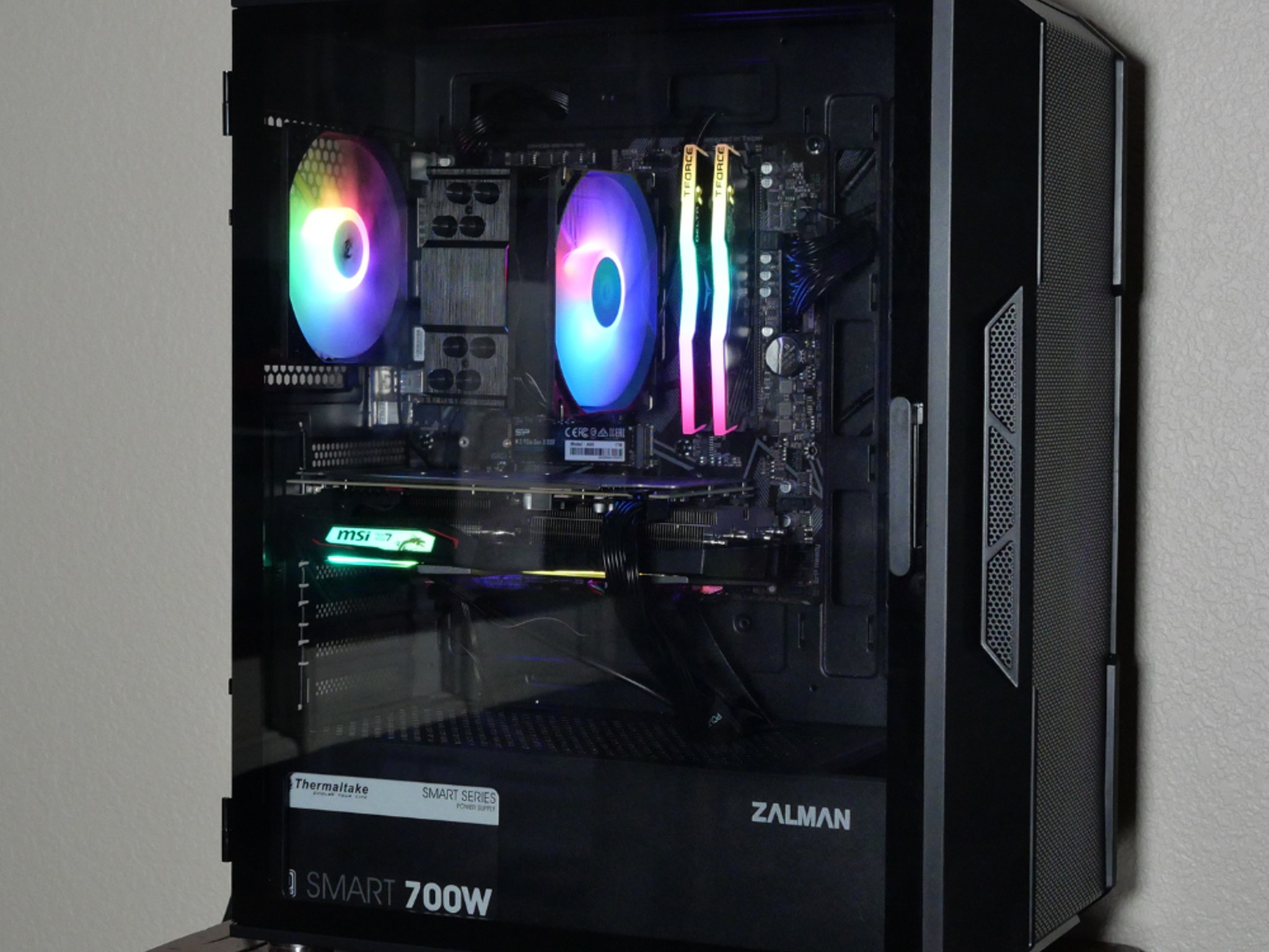 MSI GeForce RTX 2060 - AMD Ryzen 5 3600 - T-Force 16GB 3600MHz RAM - 1TB NVMe SSD