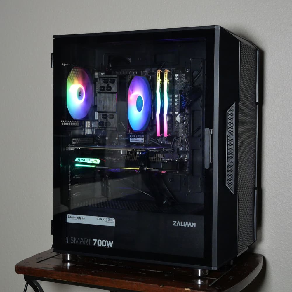 MSI GeForce RTX 2060 - AMD Ryzen 5 3600 - T-Force 16GB 3600MHz RAM - 1TB NVMe SSD
