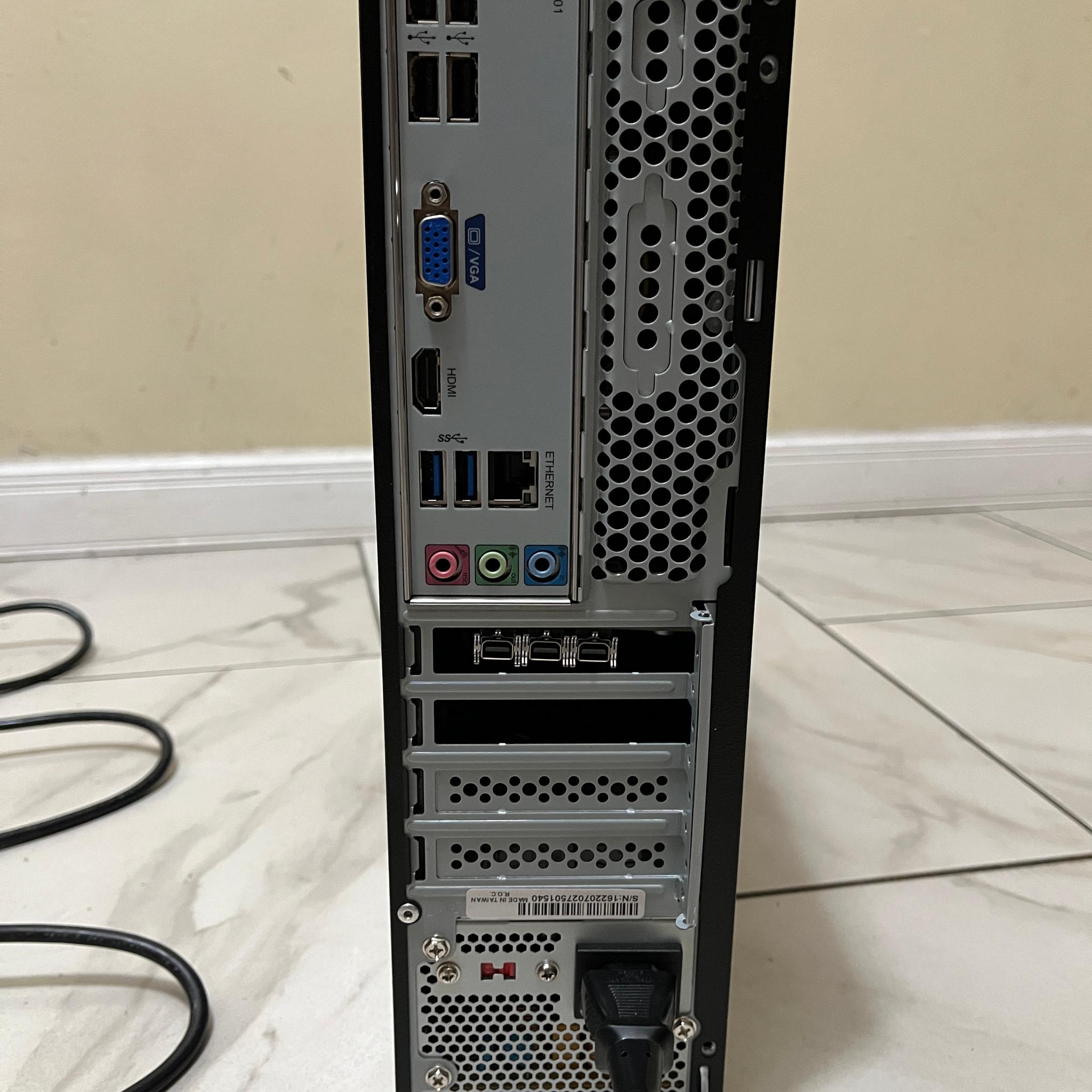 Budget Starter PC - AMD 4 Core A10-8850, NVIDIA Quadro P400 2GB, 8GB RAM, 370 GB Storage w/ WiFi