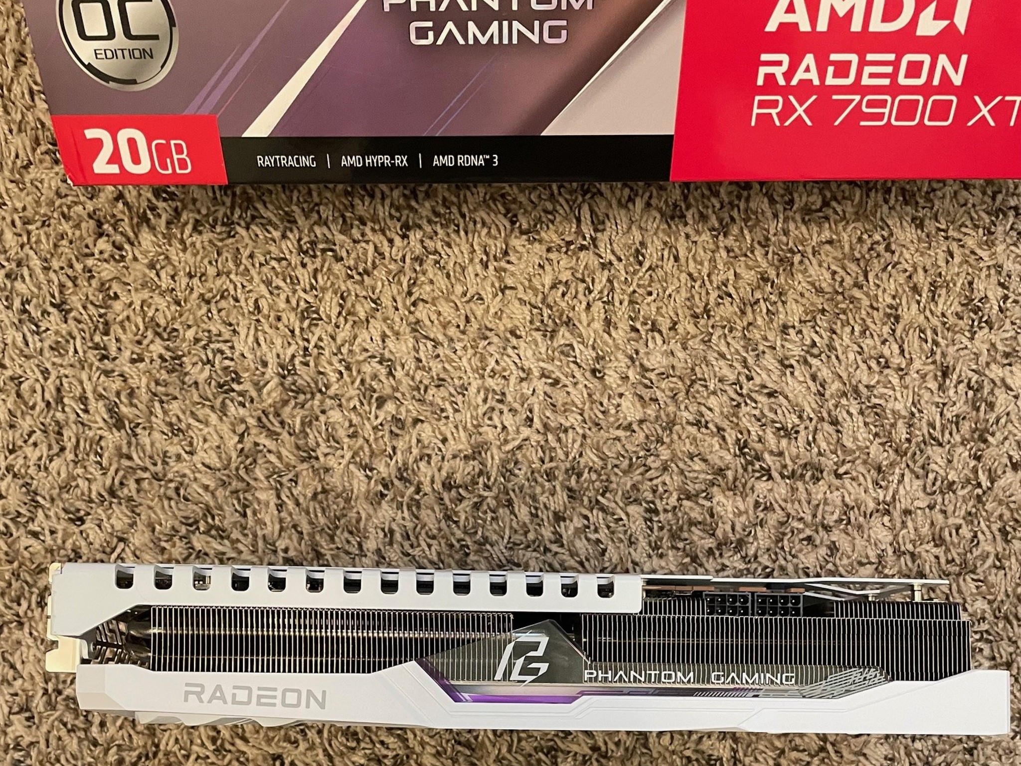 7900 XT 20 GB (White) ASRock Phantom Gaming