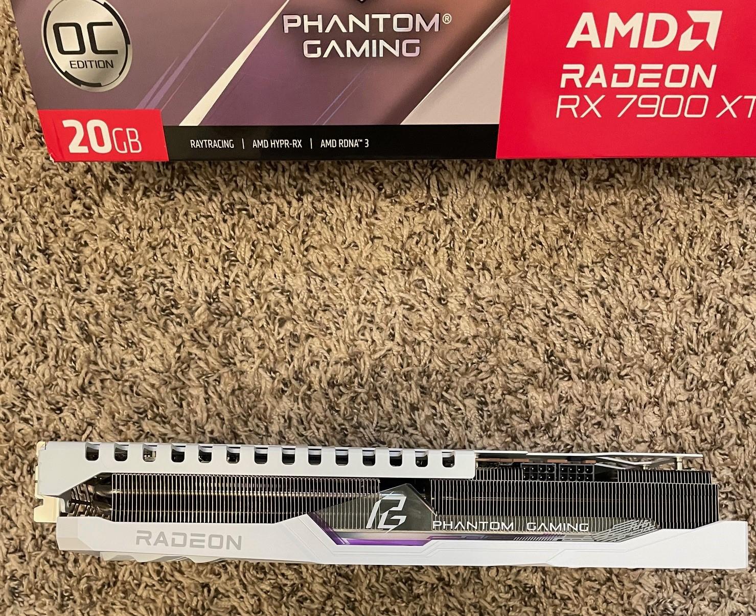 7900 XT 20 GB (White) ASRock Phantom Gaming