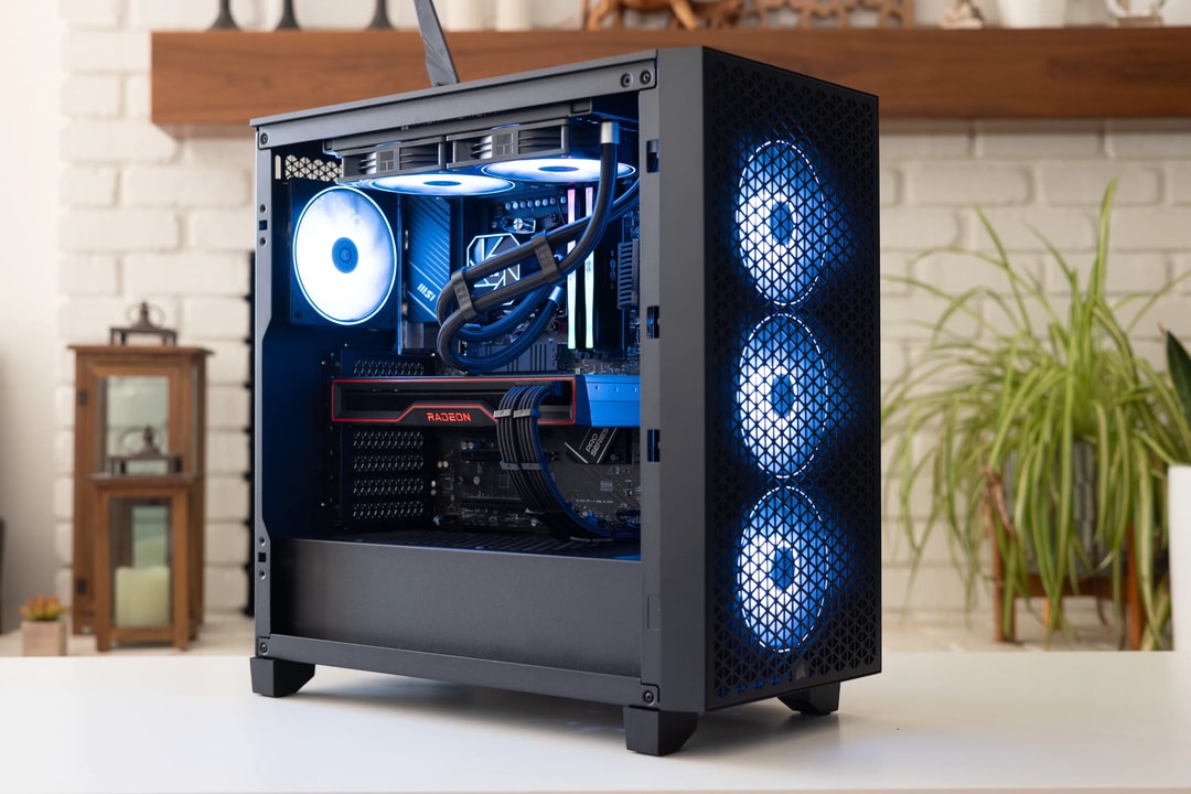 RX 6800 16GB, Ryzen 5 7500F, 32GB DDR5 6000, 1TB NVME, WiFi, Gaming PC ...