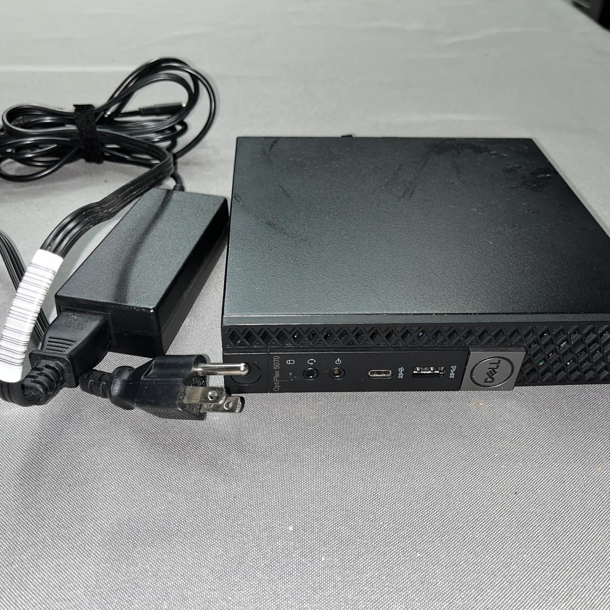 Dell OptiPlex 5070 Micro, Intel Core i5-8500T, 16GB RAM, 256GB SSD - Windows 11 Enterprise w/ AC