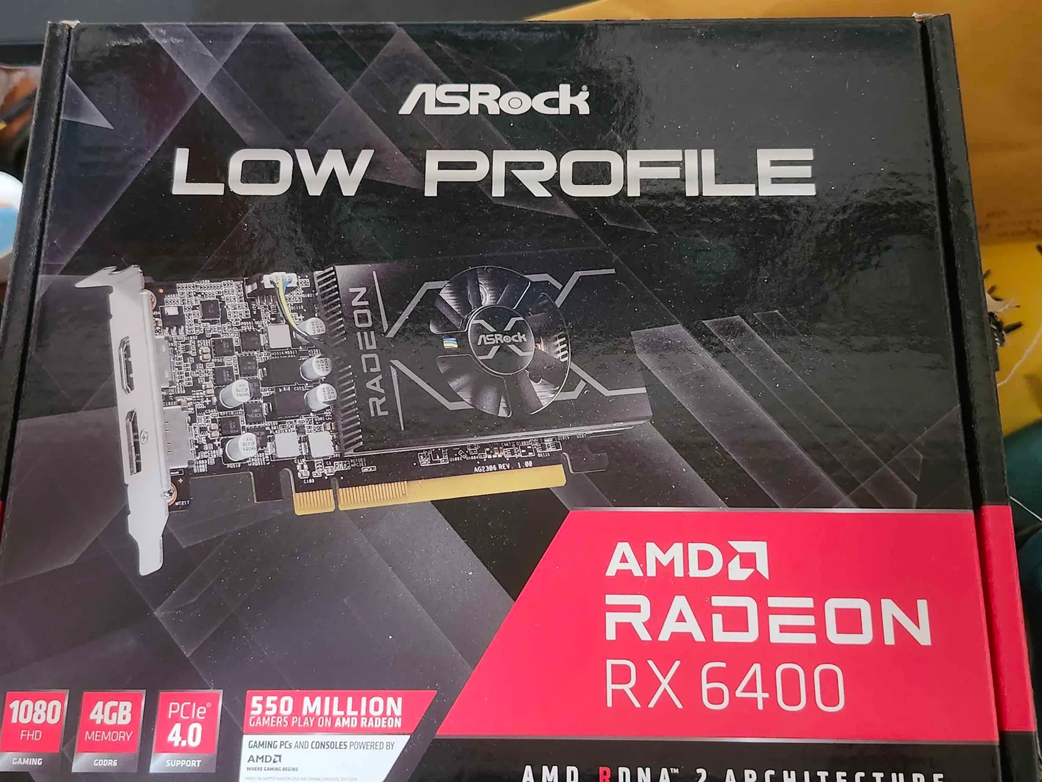 AsRock Rx6400LP 4gb