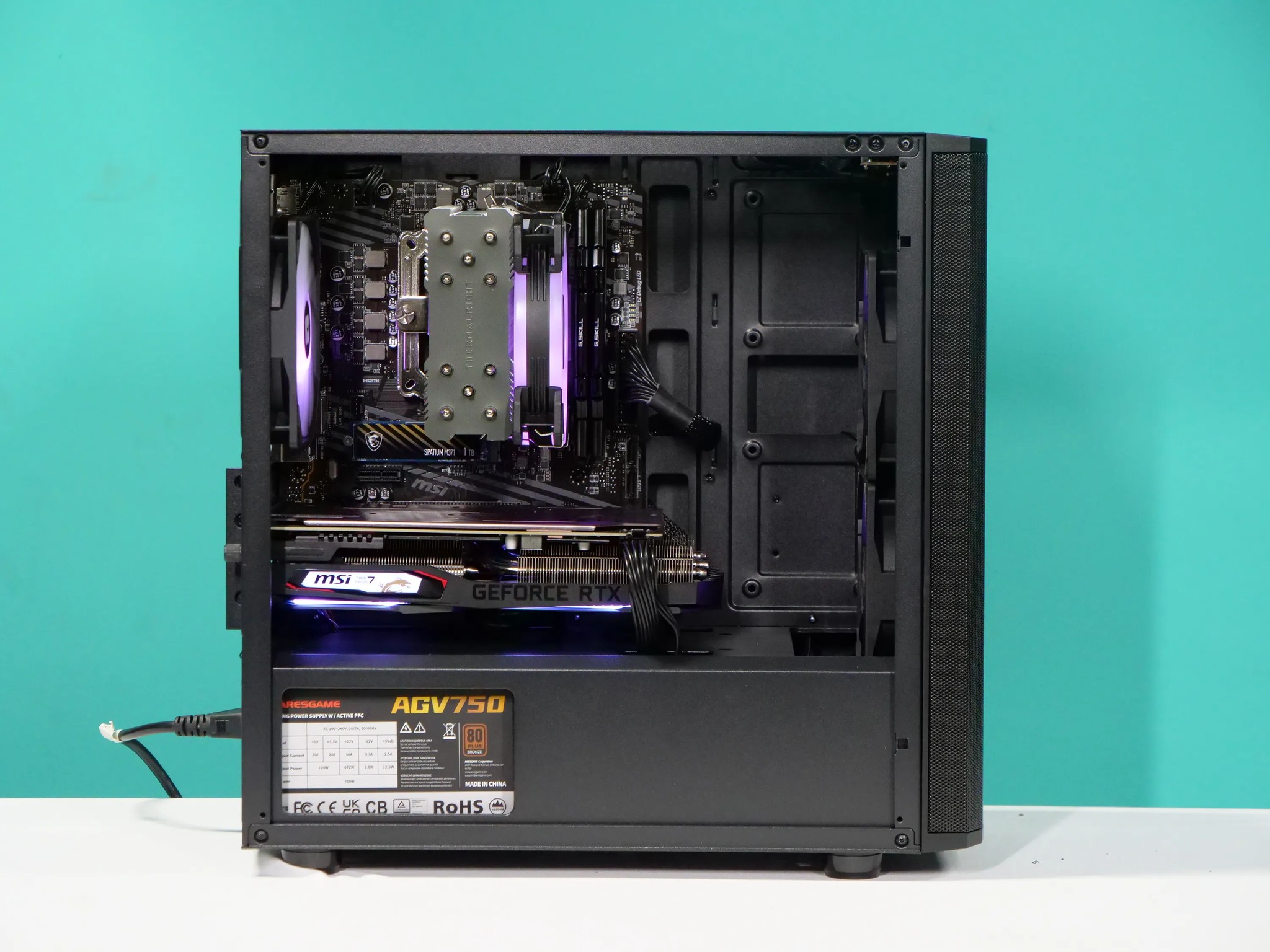 UCW Ready to Play "MS Aye Yai Yai" Build (Ryzen 5-5500 + RTX 2060 + 16gb RAM + 1tb) Free Shipping!