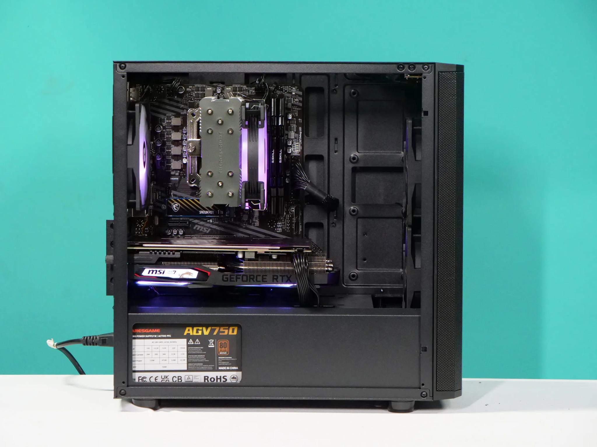 UCW Ready to Play "MS Aye Yai Yai" Build (Ryzen 5-5500 + RTX 2060 + 16gb RAM + 1tb) Free Shipping!