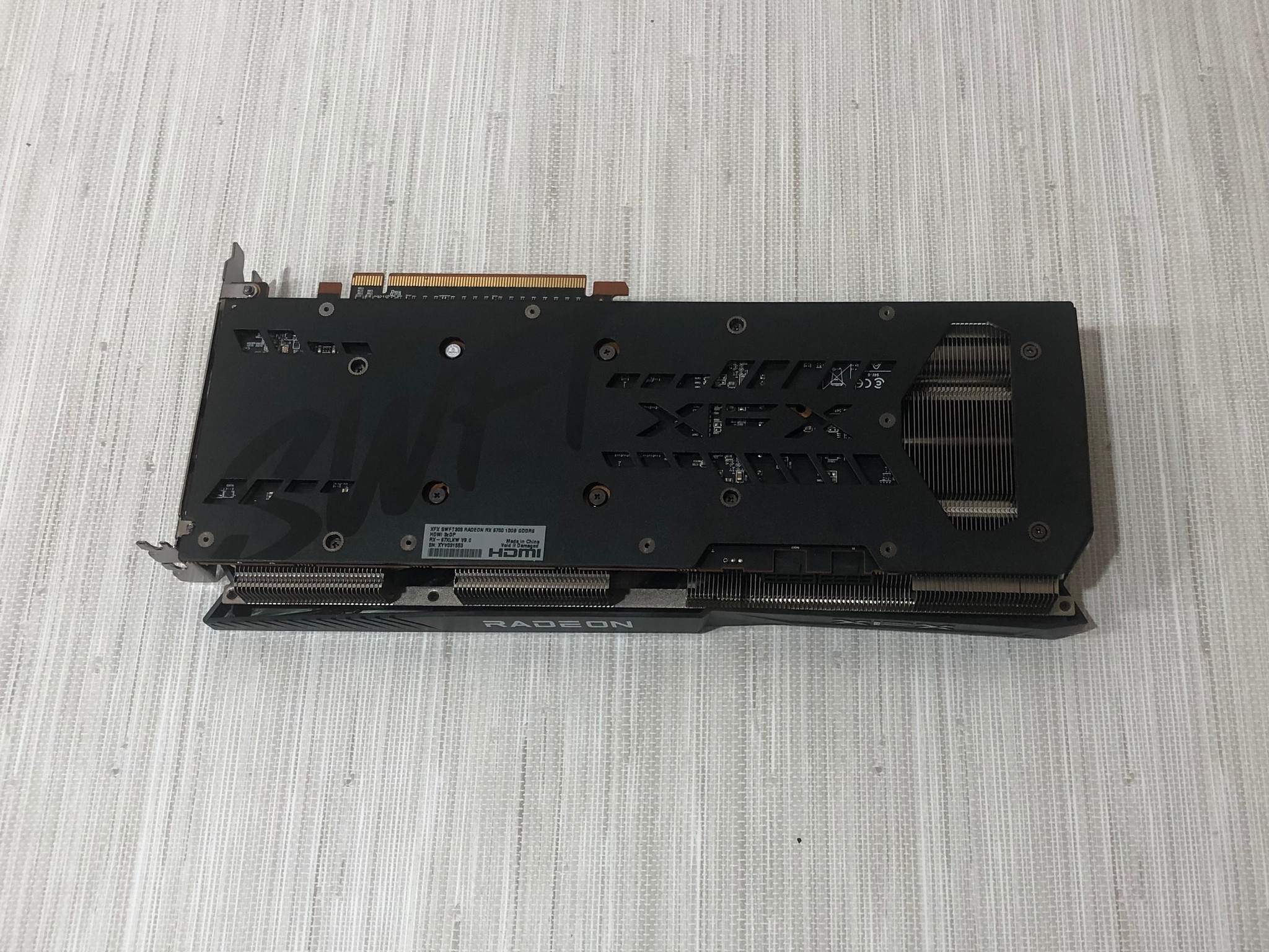 XFX AMD Radeon RX 6700 10GB GPU - Mint Condition