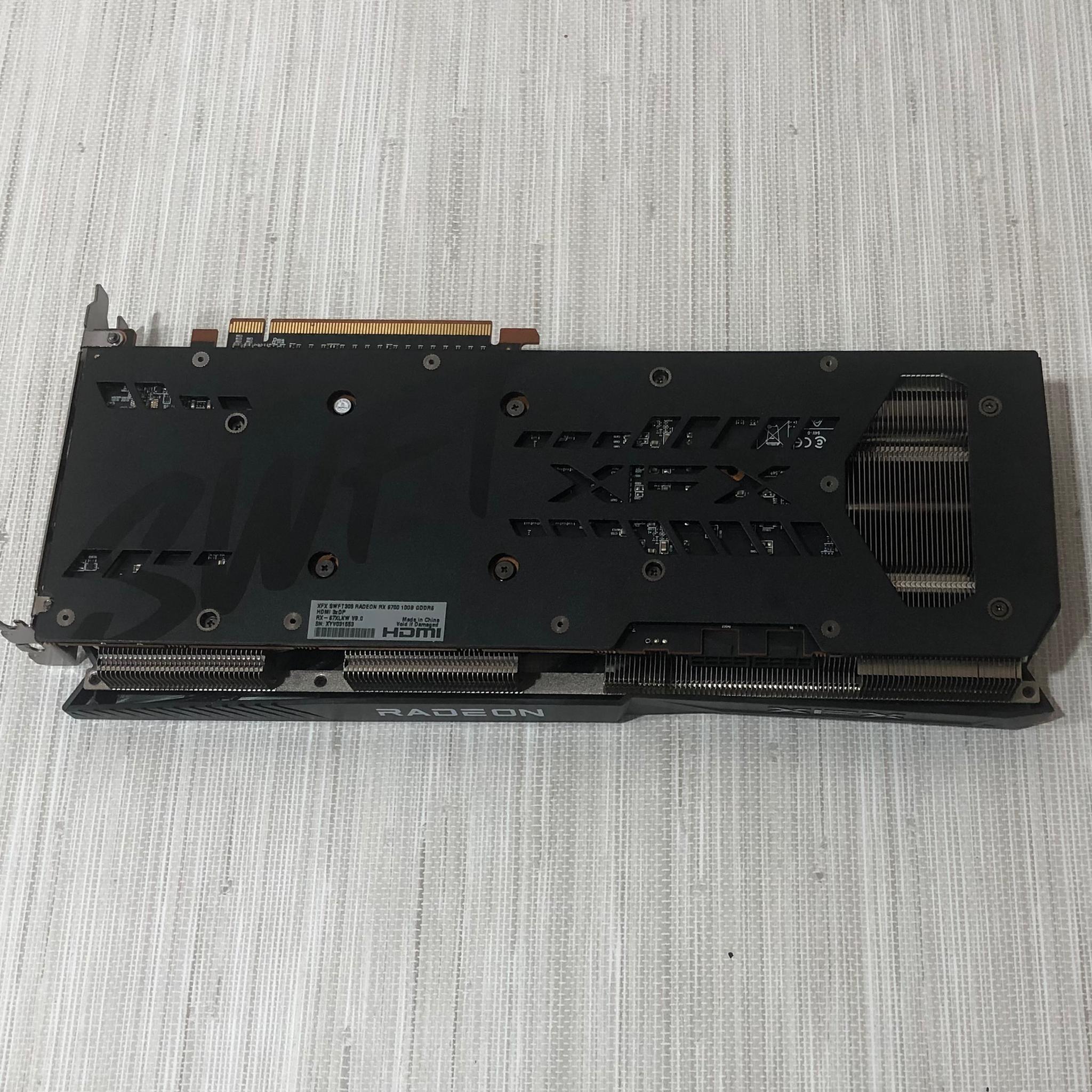 XFX AMD Radeon RX 6700 10GB GPU - Mint Condition