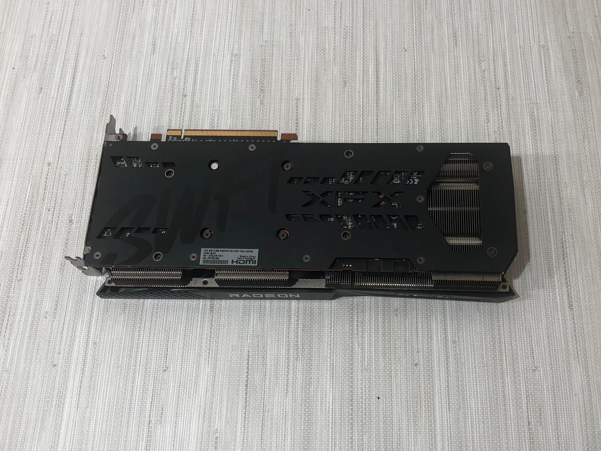 XFX AMD Radeon RX 6700 10GB GPU - Mint Condition