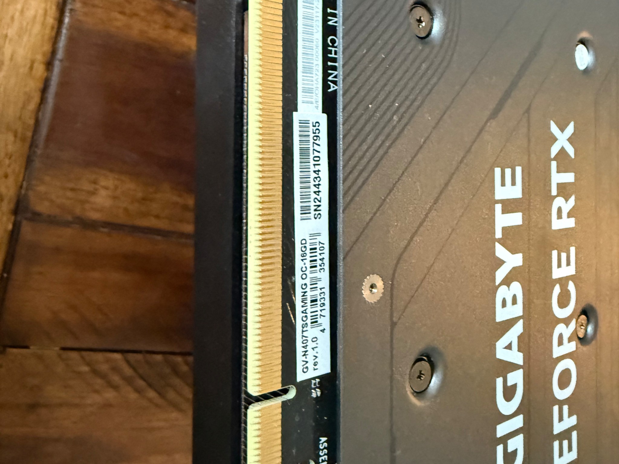 The GIGABYTE GeForce RTX 4070 Ti SUPER Gaming OC