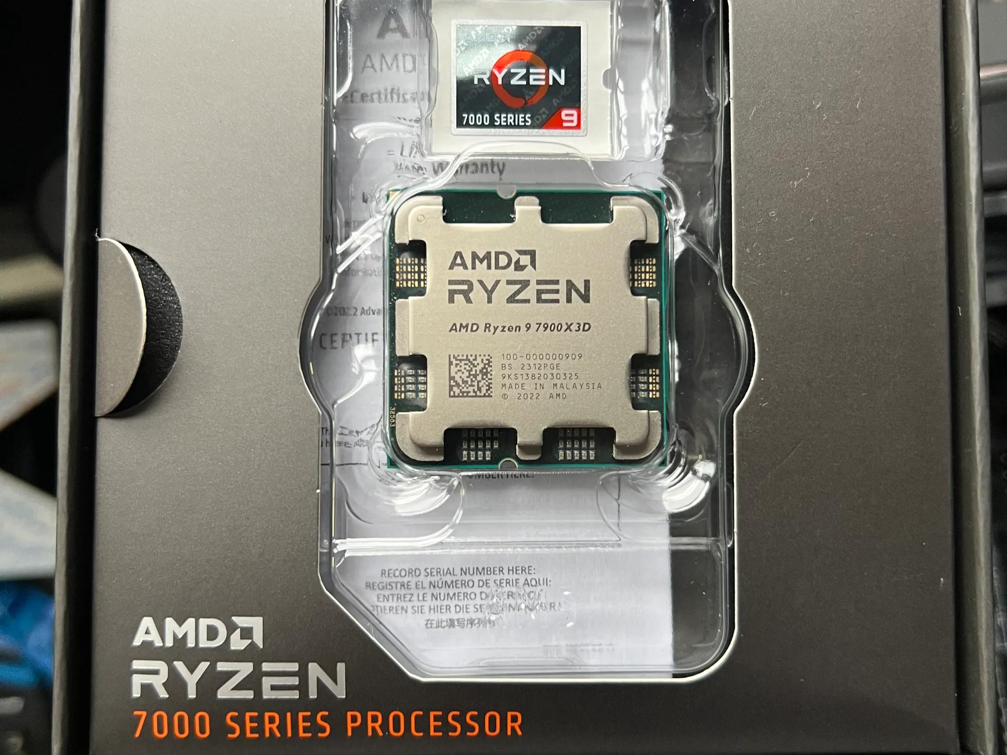 USED! AMD 7900X3D - 12 Core CPU