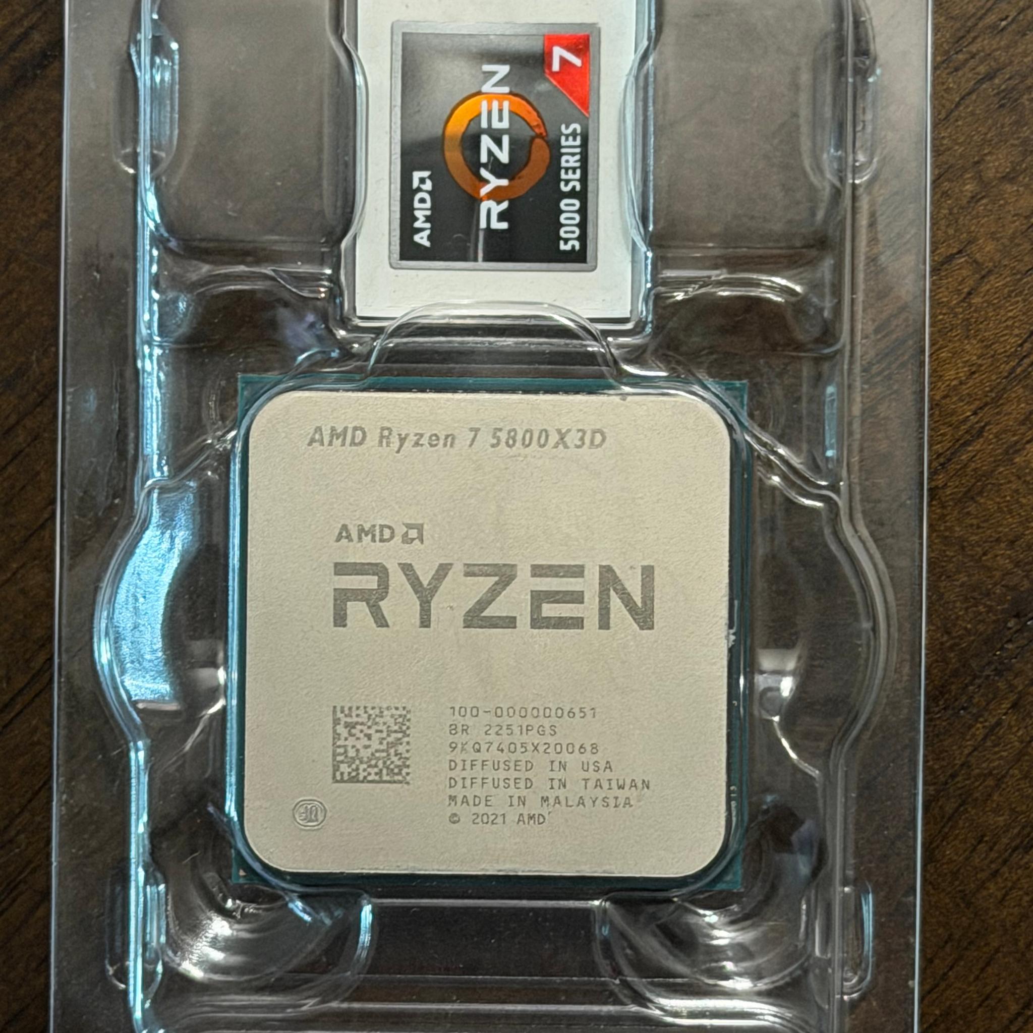 AMD Ryzen 7 5800X3D