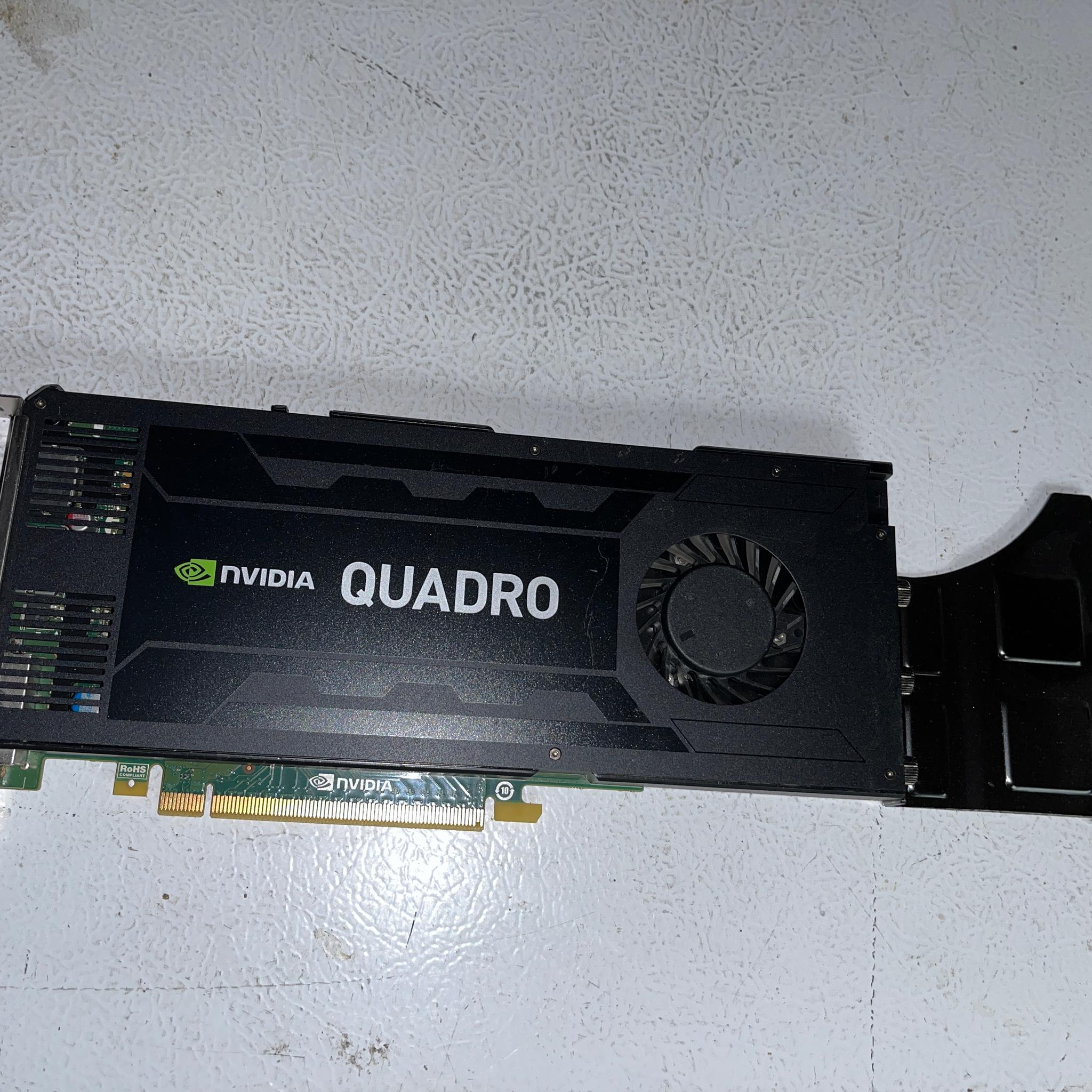 NVIDIA Quadro K4200 4GB GDDR5 Workstation GPU – DP & DVI – Tested & Working