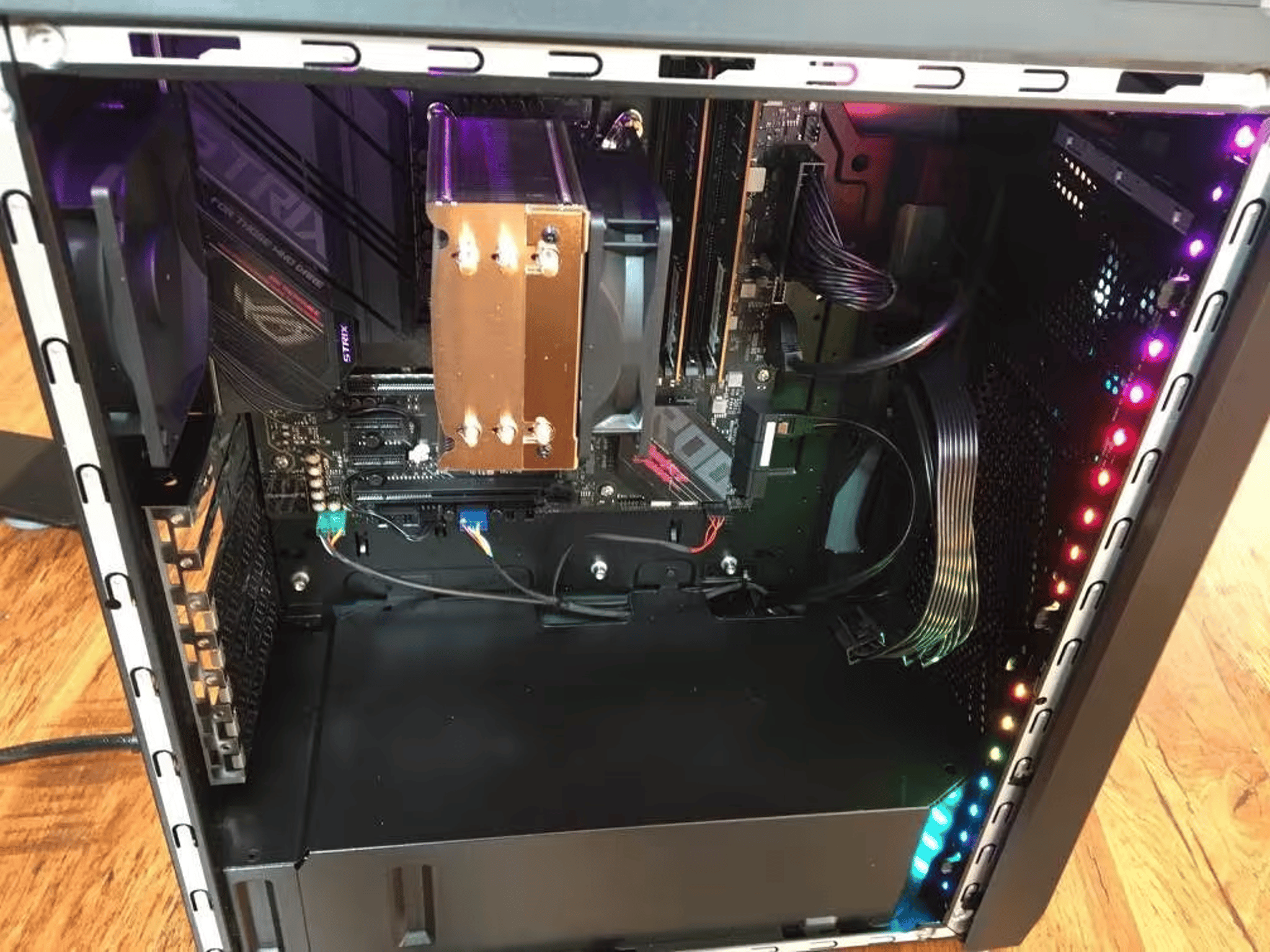 Barebones ASUS ROG build