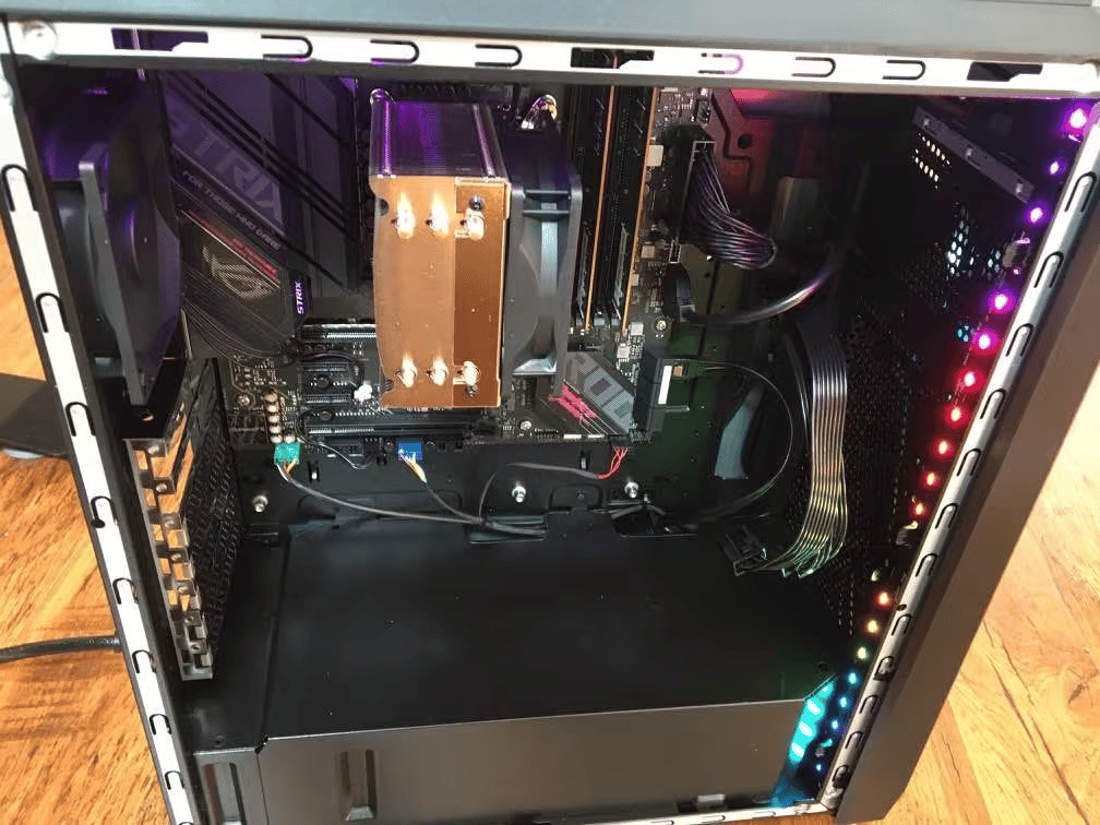 Barebones ASUS ROG build