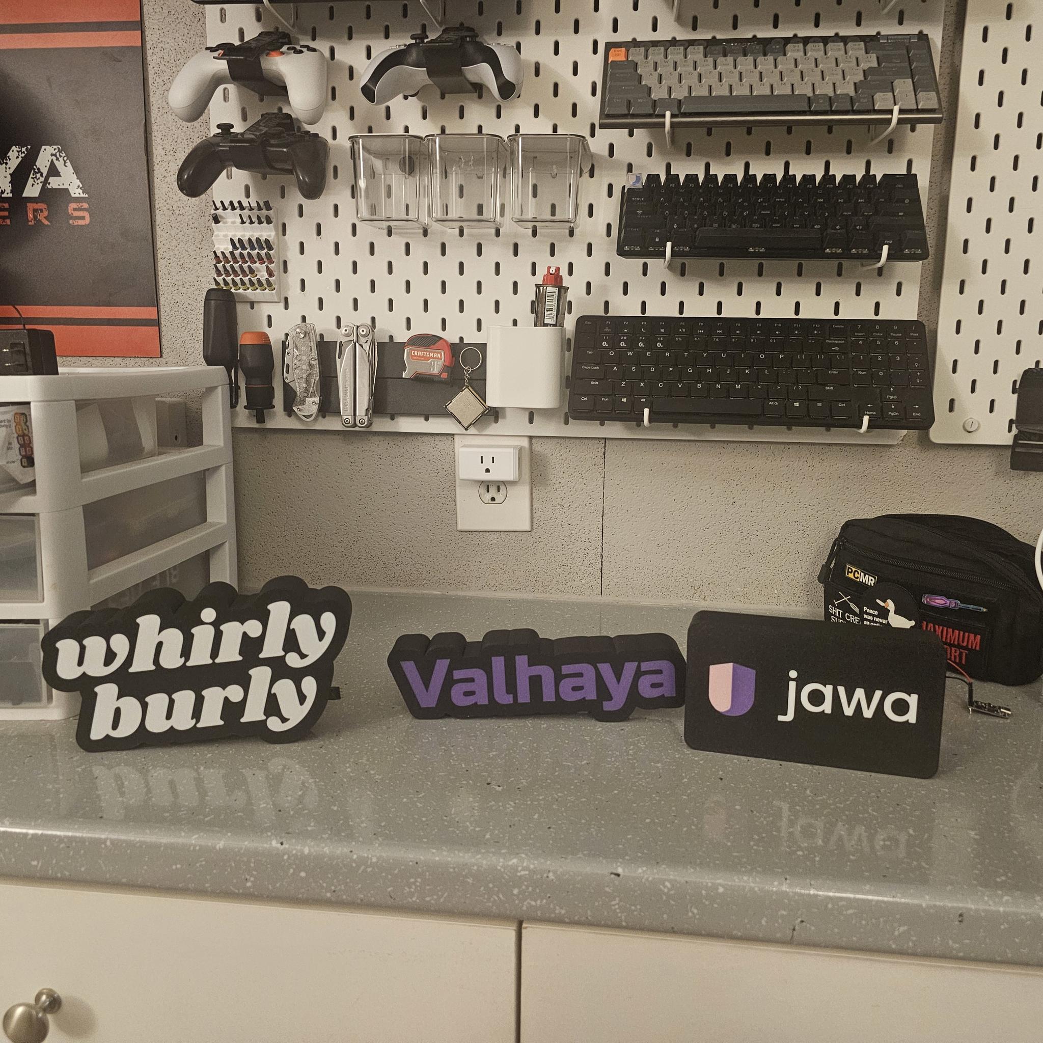 Customized LED Text Signs (Gamertags, Business Signs, Etc)