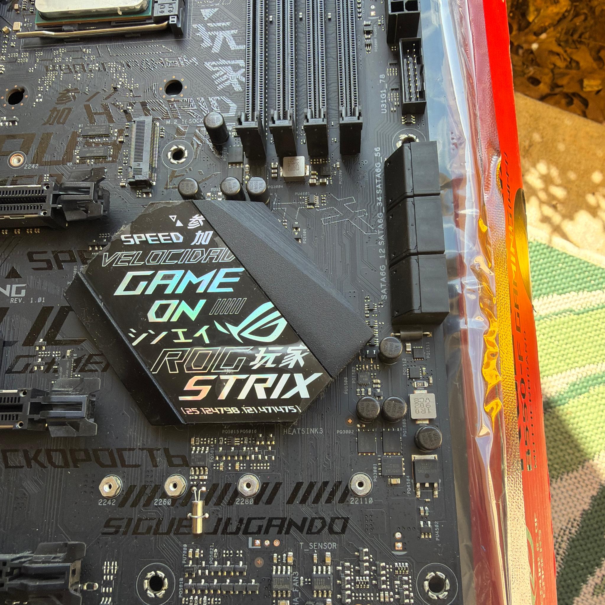 Asus ROG STRYX With RYZEN 5 3600 CPU