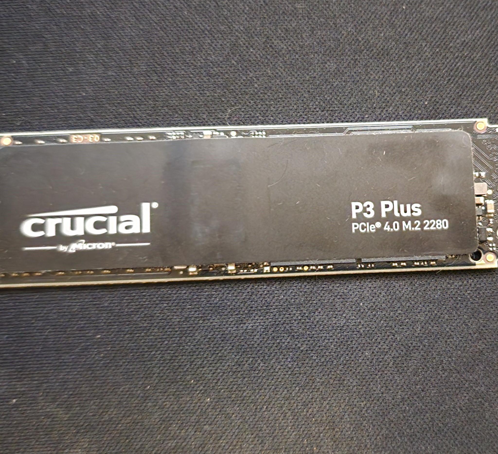 Crucial P3 Plus 2TB PCIe M.2 2280 SSD