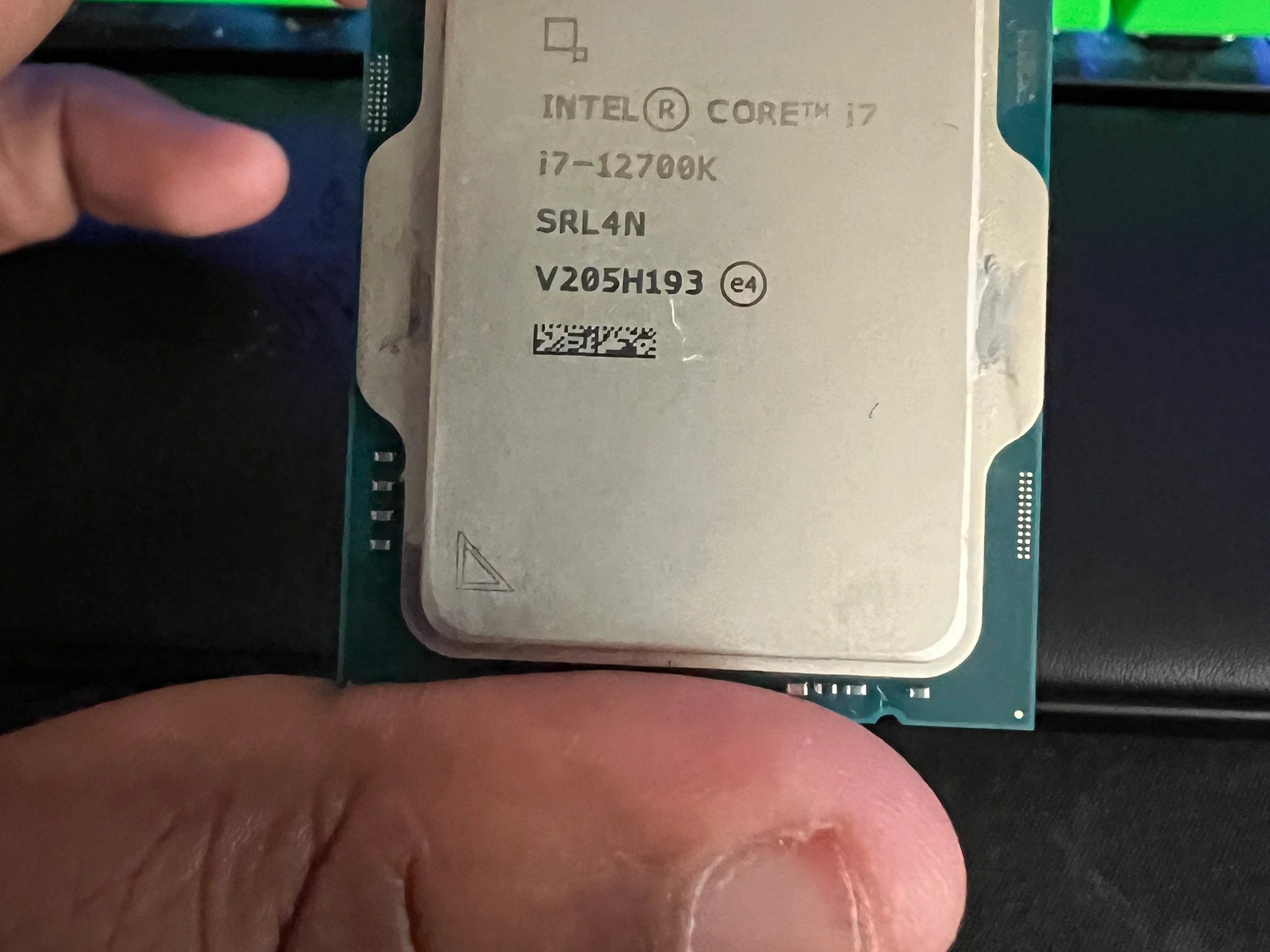 Intel i7-12700K CPU (LGA1700) -USED-