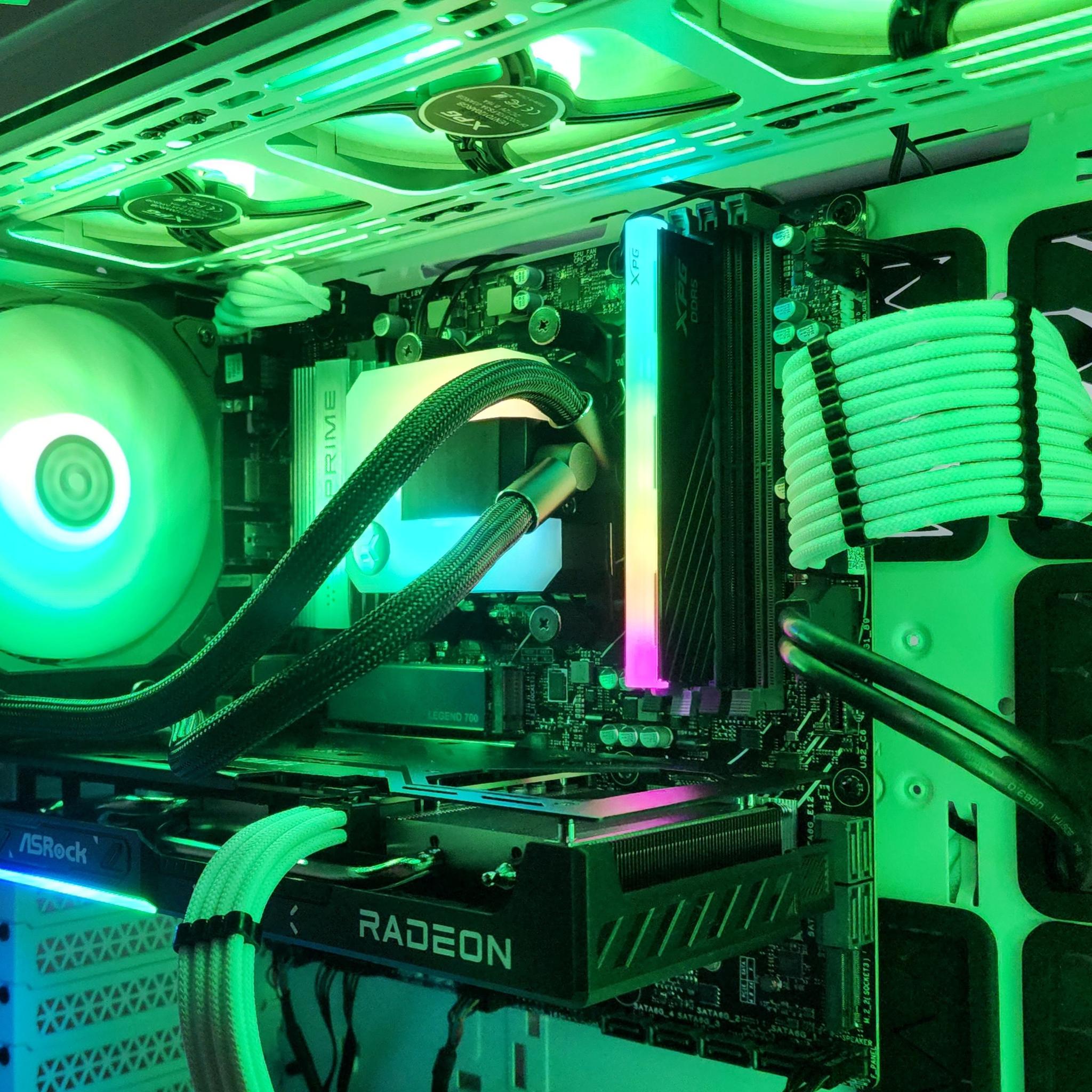 Gaming PC Ryzen 5 9600X 16GB RAM 1TB SSD RX 9060 XT 16GB Windows 11 Computer