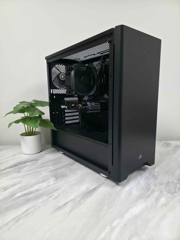 1080p Budget Gaming PC l Ryzen 5500 6 Core, 12 Thread CPU l XFX RX 580 8GB GPU l 16GB DDR4