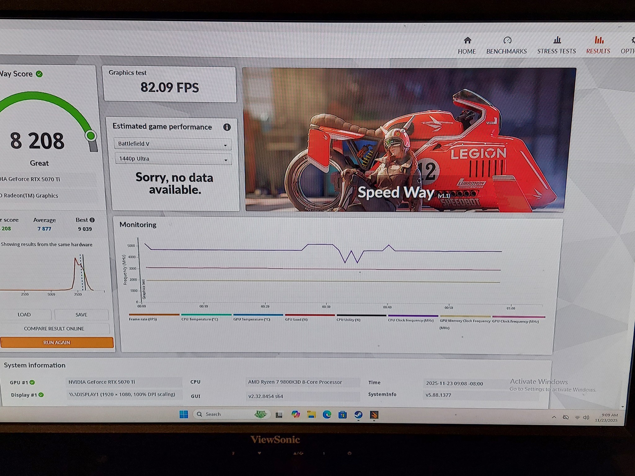 MSI Stealth 9800X3D/RTX 5070Ti Gaming PC