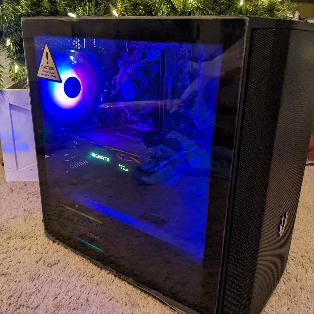 Gaming PC - RGB, Win11, WiFi, i5 6th Gen, 16GB RAM, 480GB SSD, RX 570 4GB GREAT STARTER SYSTEM