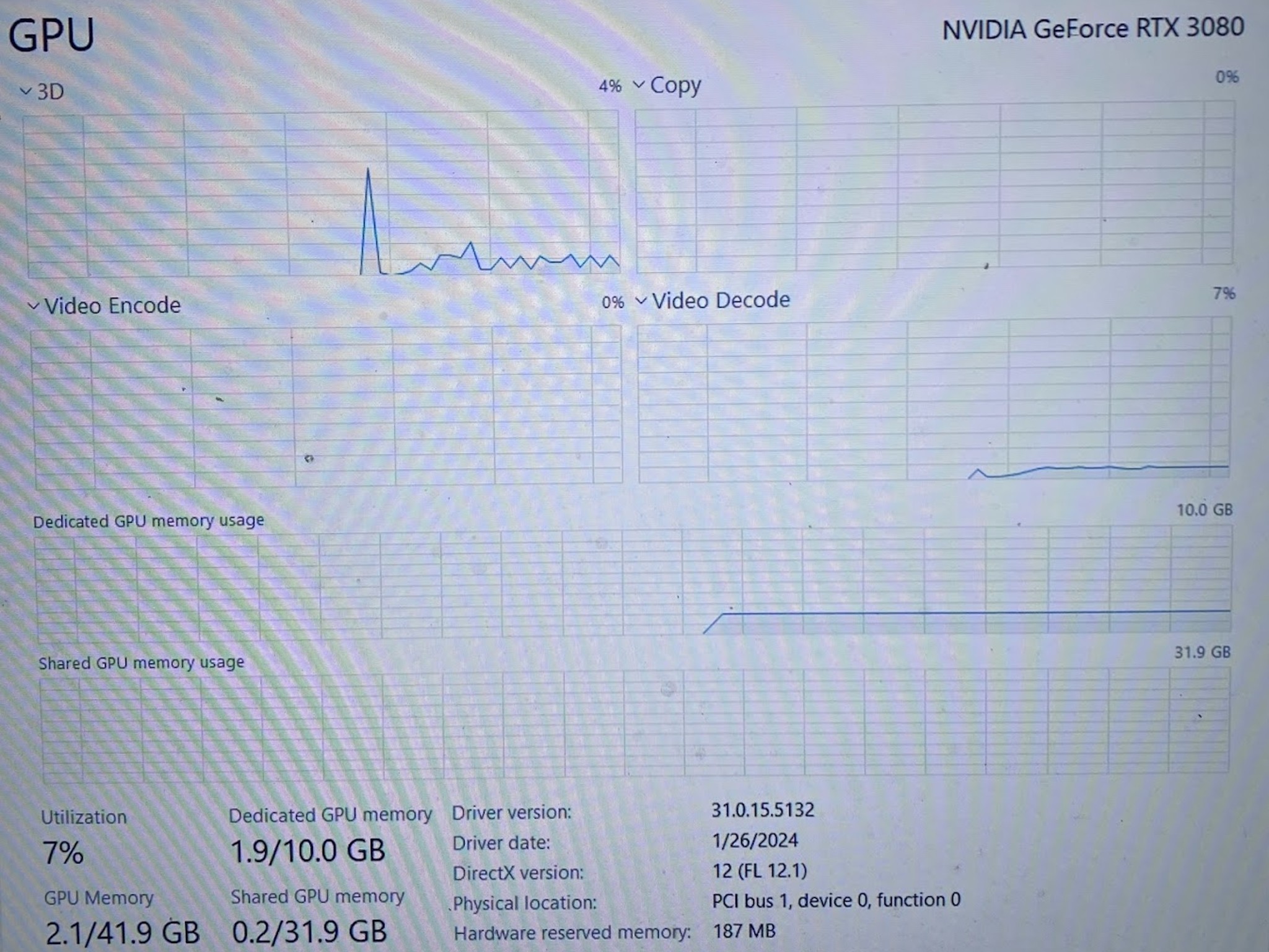 RTX 3080 10GB ASUS TUF