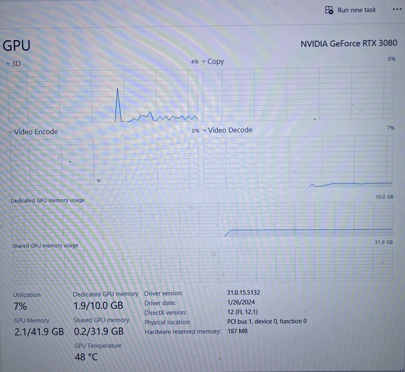 RTX 3080 10GB ASUS TUF