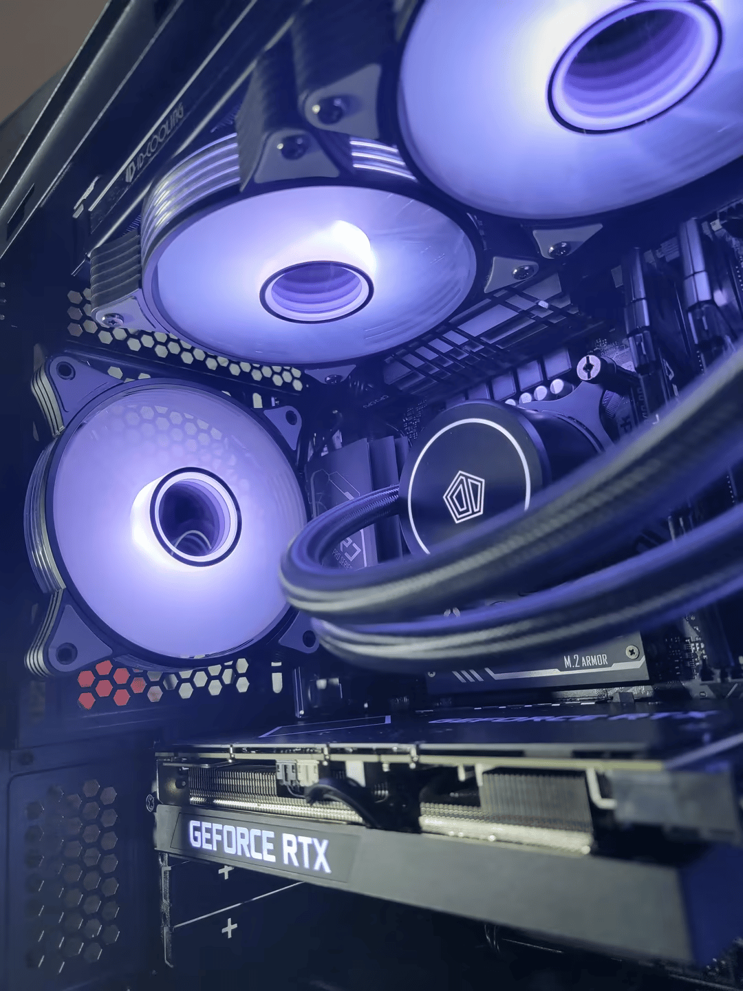 "MeisterBox" Watercooled Intel I5 12400 + RTX 3060ti Gaming PC